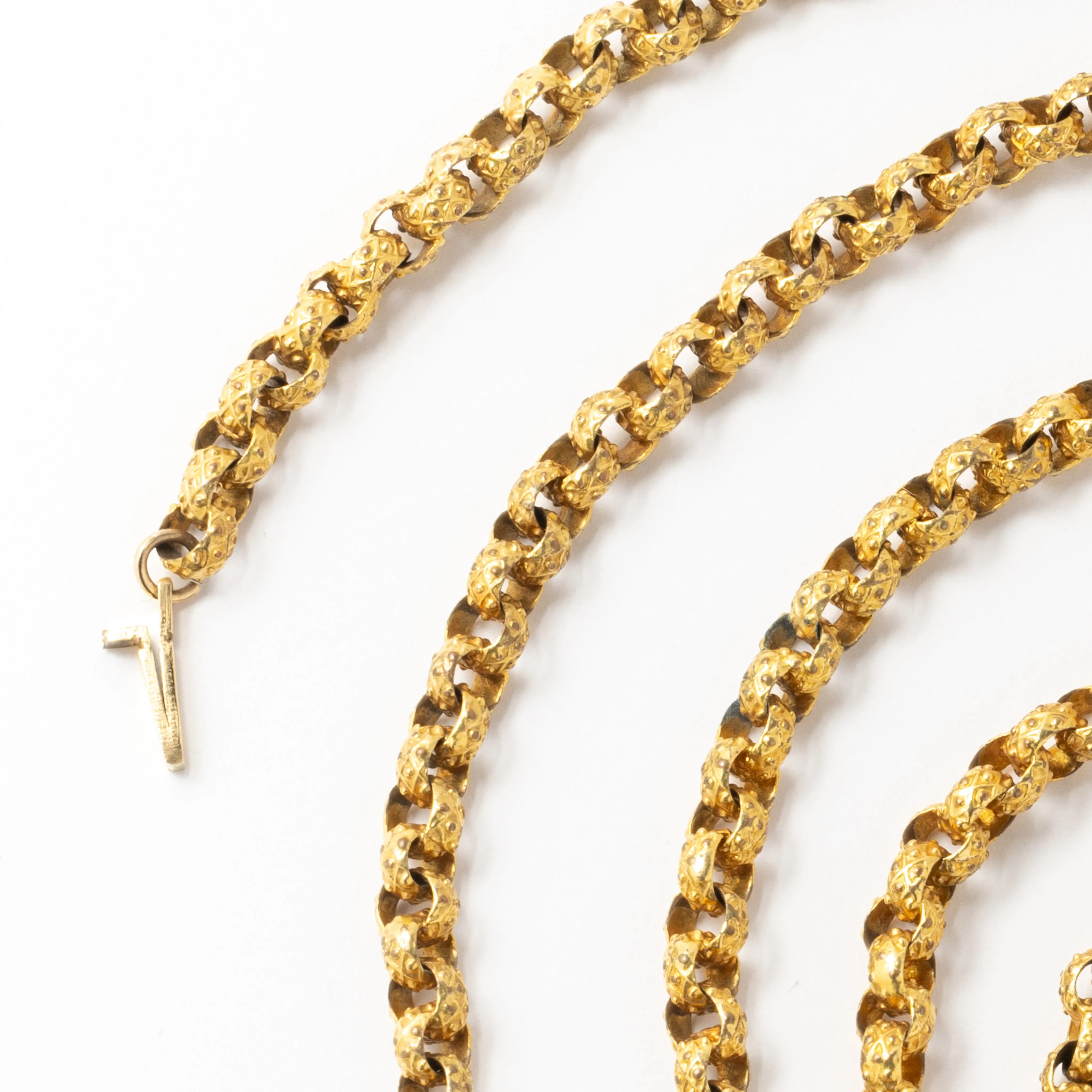 GEORGIAN HAND CLASP CHAIN sold by Stephanie Windsor product image thumbnail 5