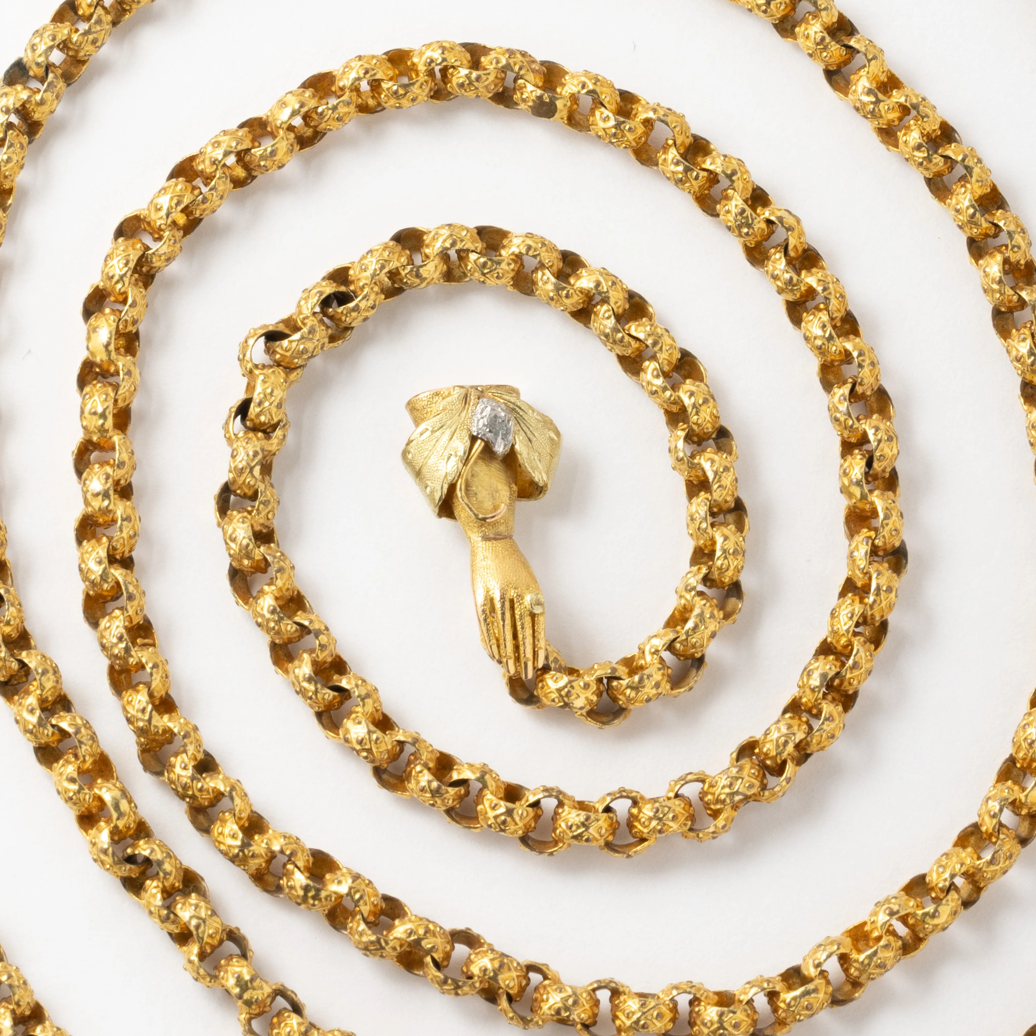 GEORGIAN HAND CLASP CHAIN sold by Stephanie Windsor product image thumbnail 3