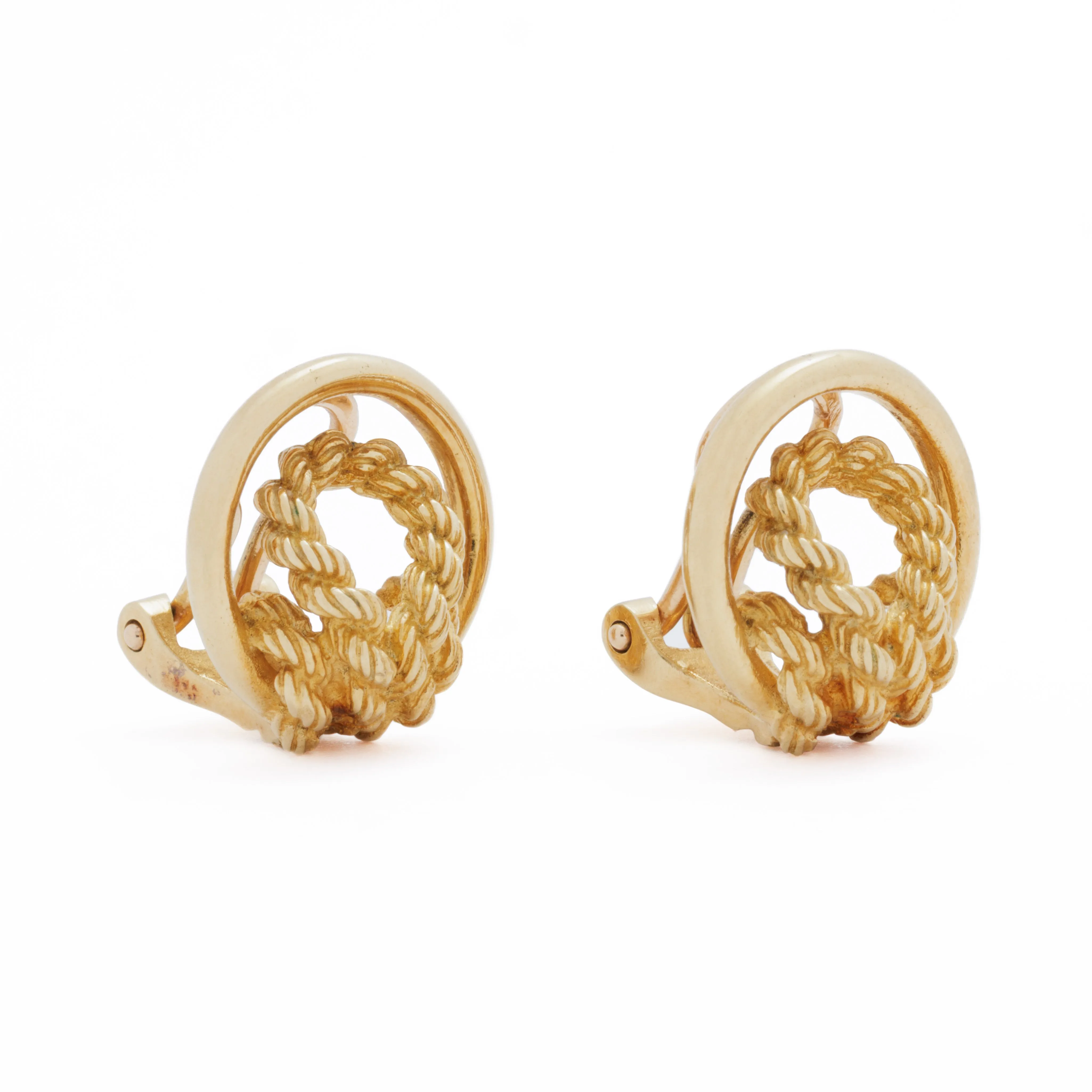 HERMES ROPE EARRINGS sold by Stephanie Windsor product image thumbnail 5