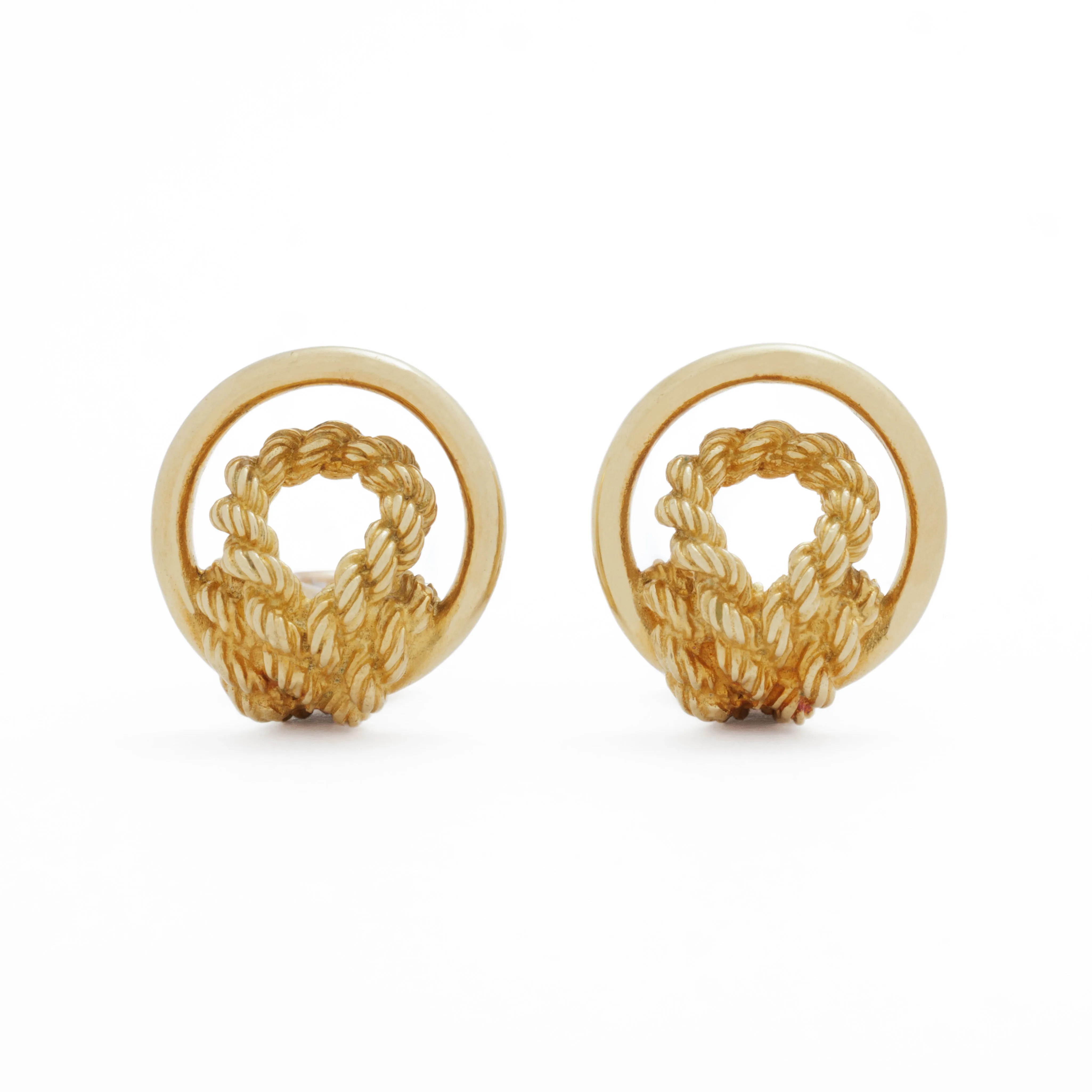 HERMES ROPE EARRINGS sold by Stephanie Windsor product image thumbnail 2