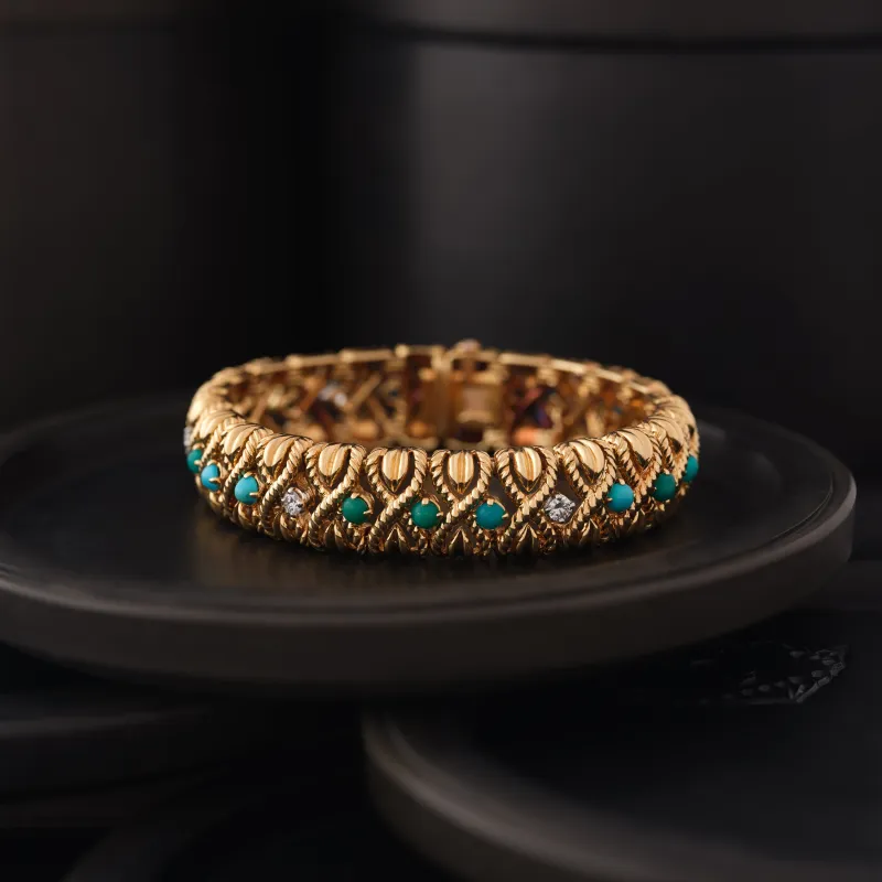 VAN CLEEF & ARPELS PERSIAN TURQUOISE DIAMOND made by Stephanie Windsor