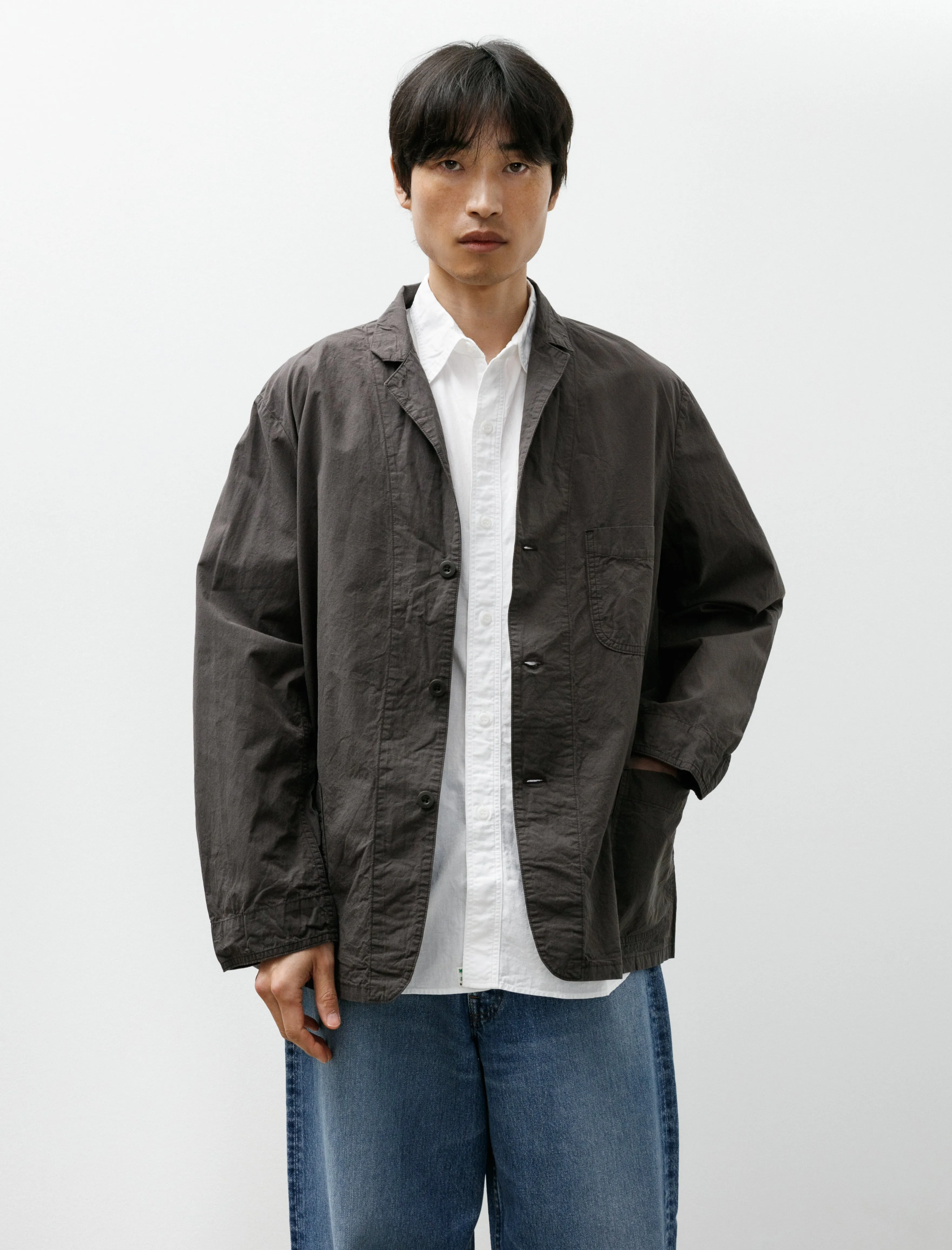 Simple Light Jacket Charcoal Grey sold by SHOP NEIGHBOR product image thumbnail 3