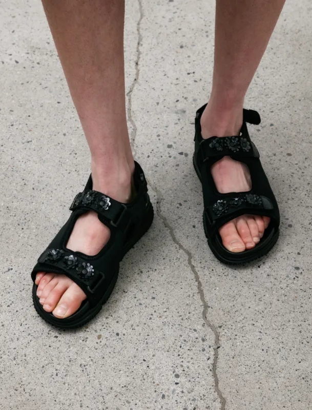 Valeria Neoprene Sandal Black sold by SHOP NEIGHBOR