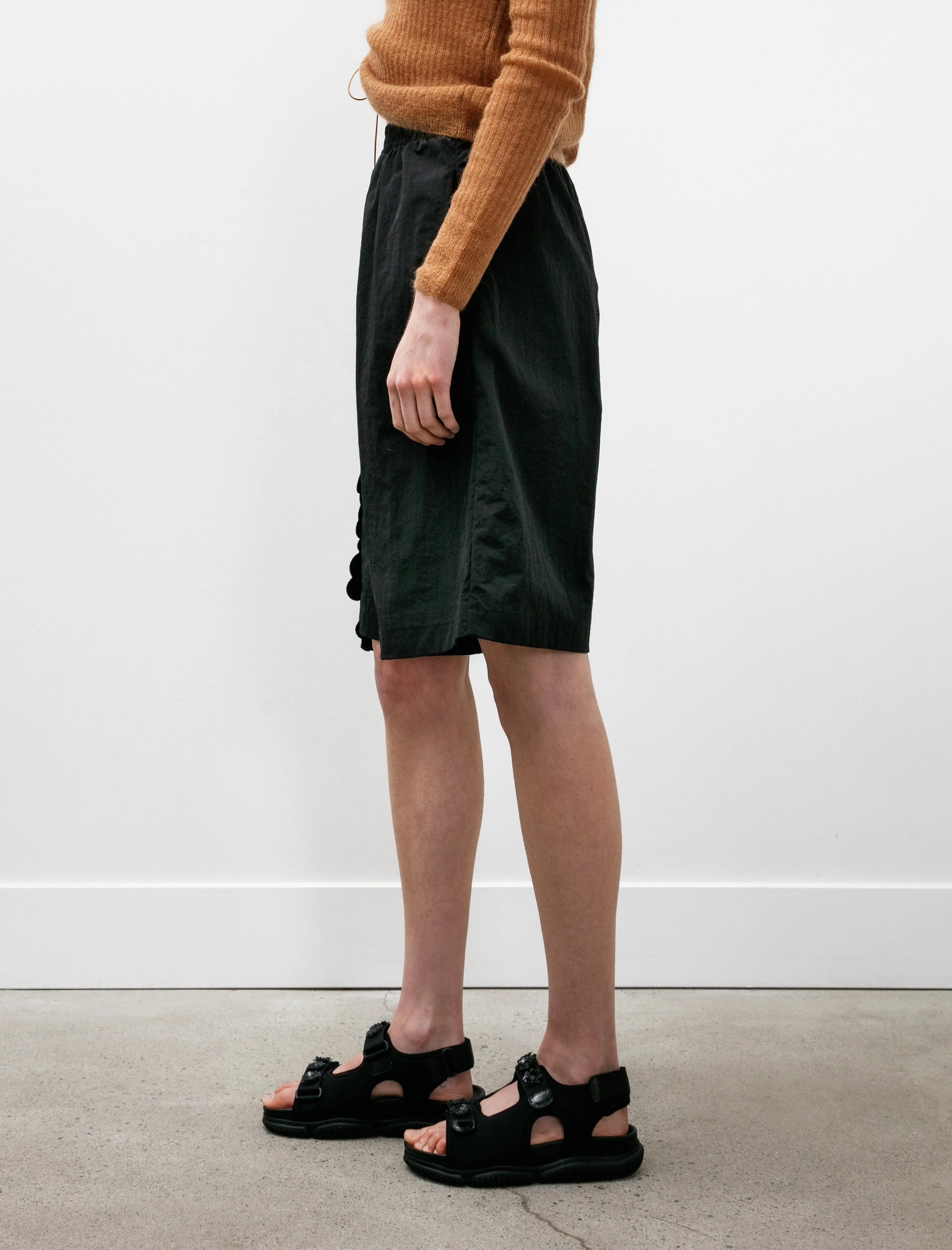 Angel Flower Shorts Black sold by SHOP NEIGHBOR product image thumbnail 3