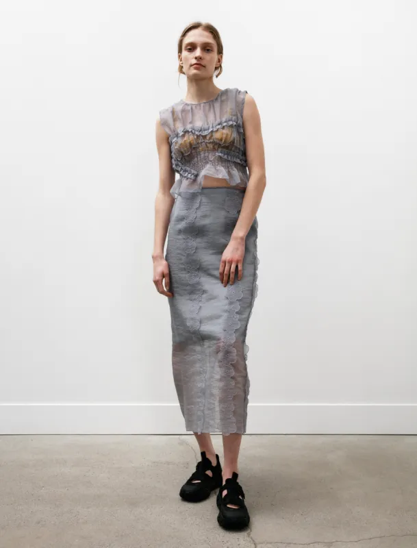 Olympia Skirt Liquid Myrtia Grey sold by SHOP NEIGHBOR