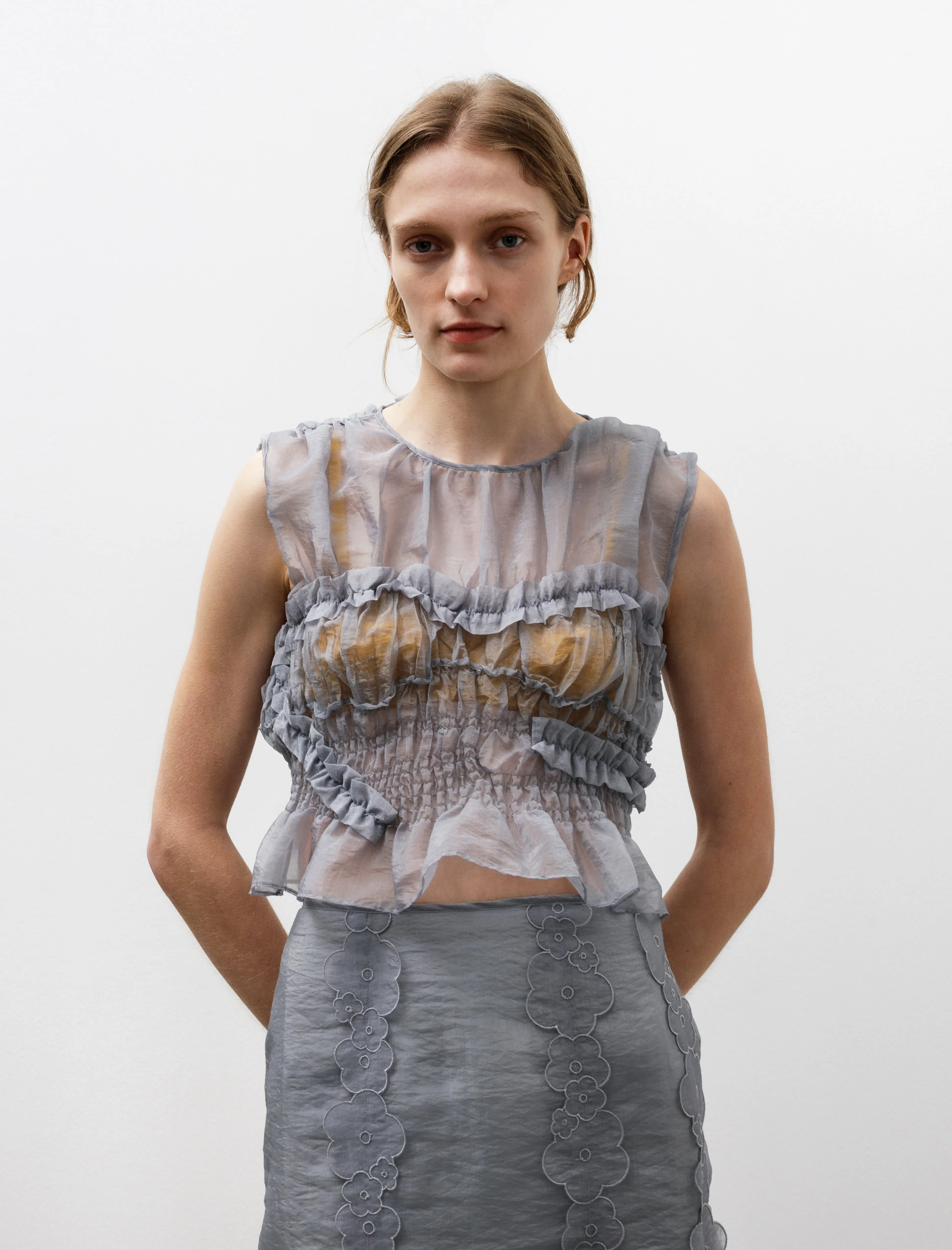 Uphi Top Liquid Myrtia Grey sold by SHOP NEIGHBOR