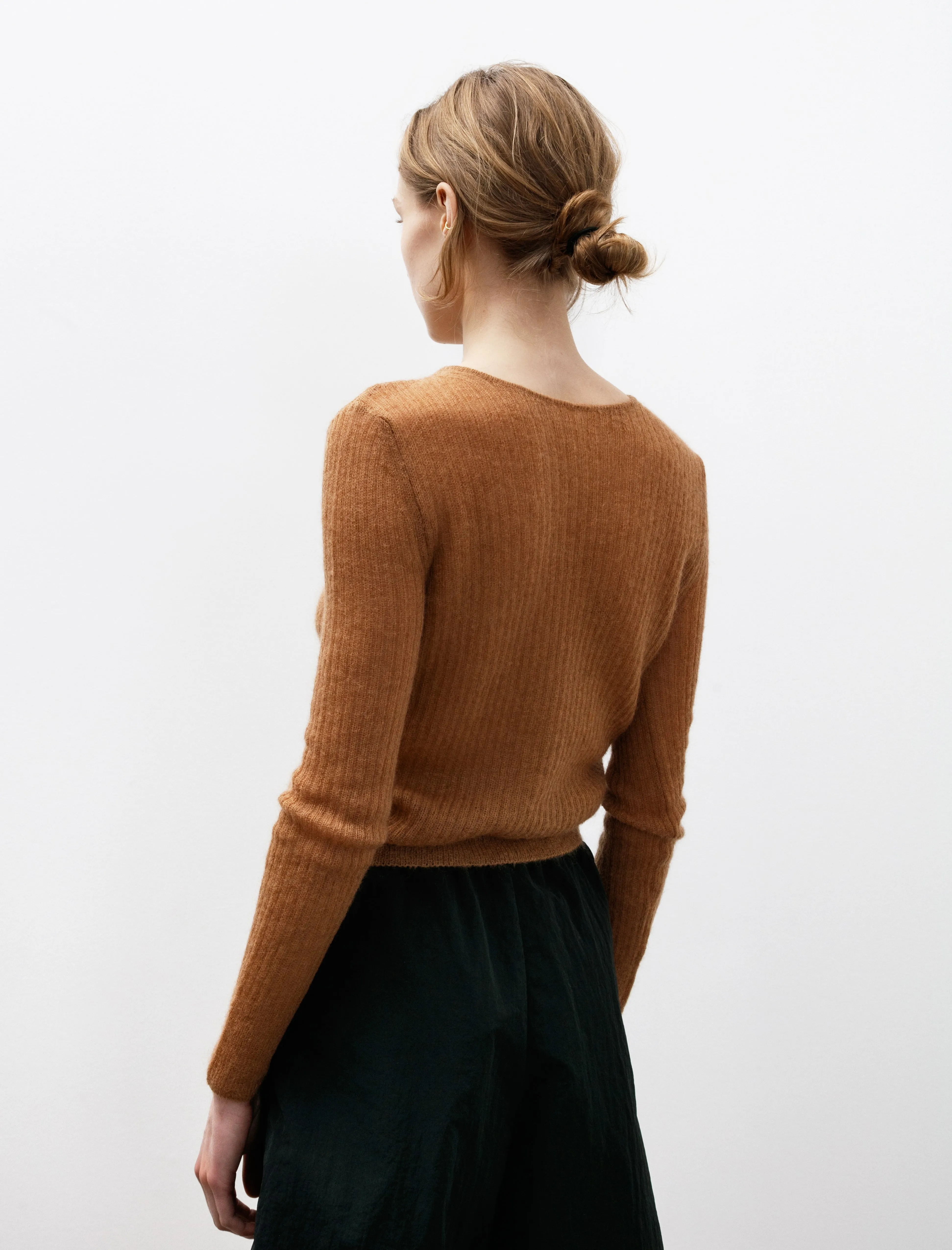 Ussi Mohair Pullover Chestnut sold by SHOP NEIGHBOR product image thumbnail 5