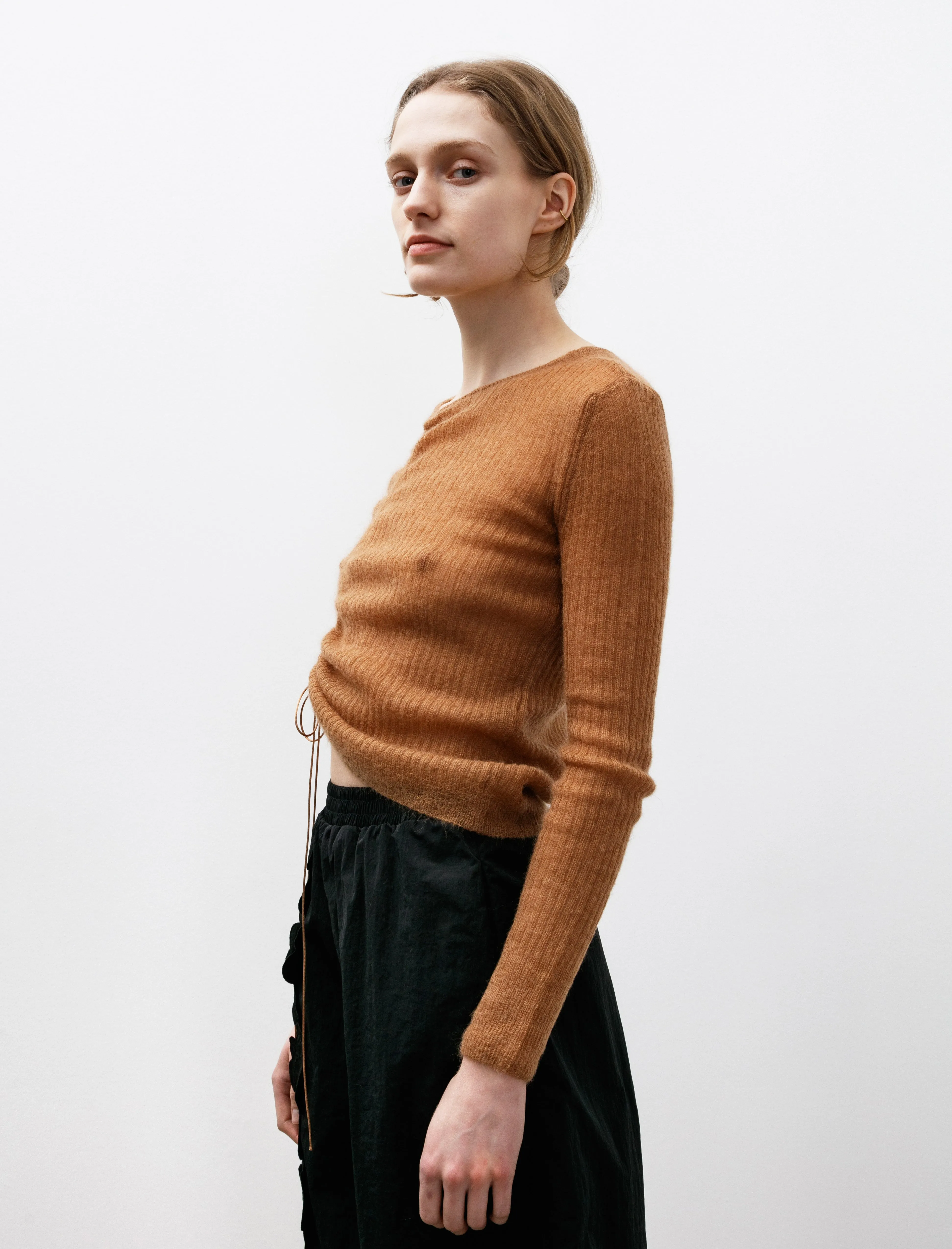 Ussi Mohair Pullover Chestnut sold by SHOP NEIGHBOR product image thumbnail 4