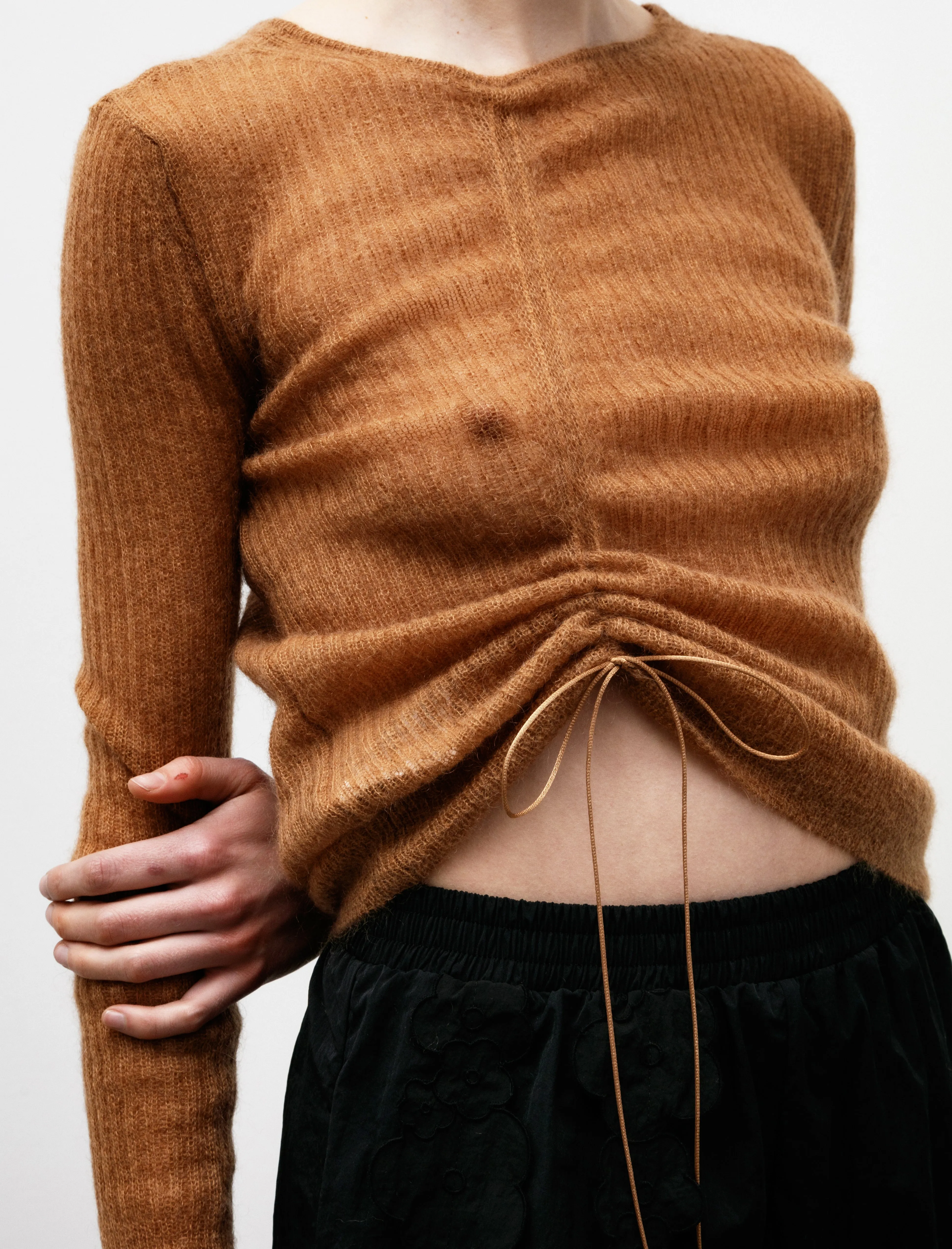 Ussi Mohair Pullover Chestnut sold by SHOP NEIGHBOR product image thumbnail 3