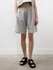 Lucy Shorts Grey Check sold by SHOP NEIGHBOR