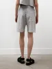 Lucy Shorts Grey Check sold by SHOP NEIGHBOR