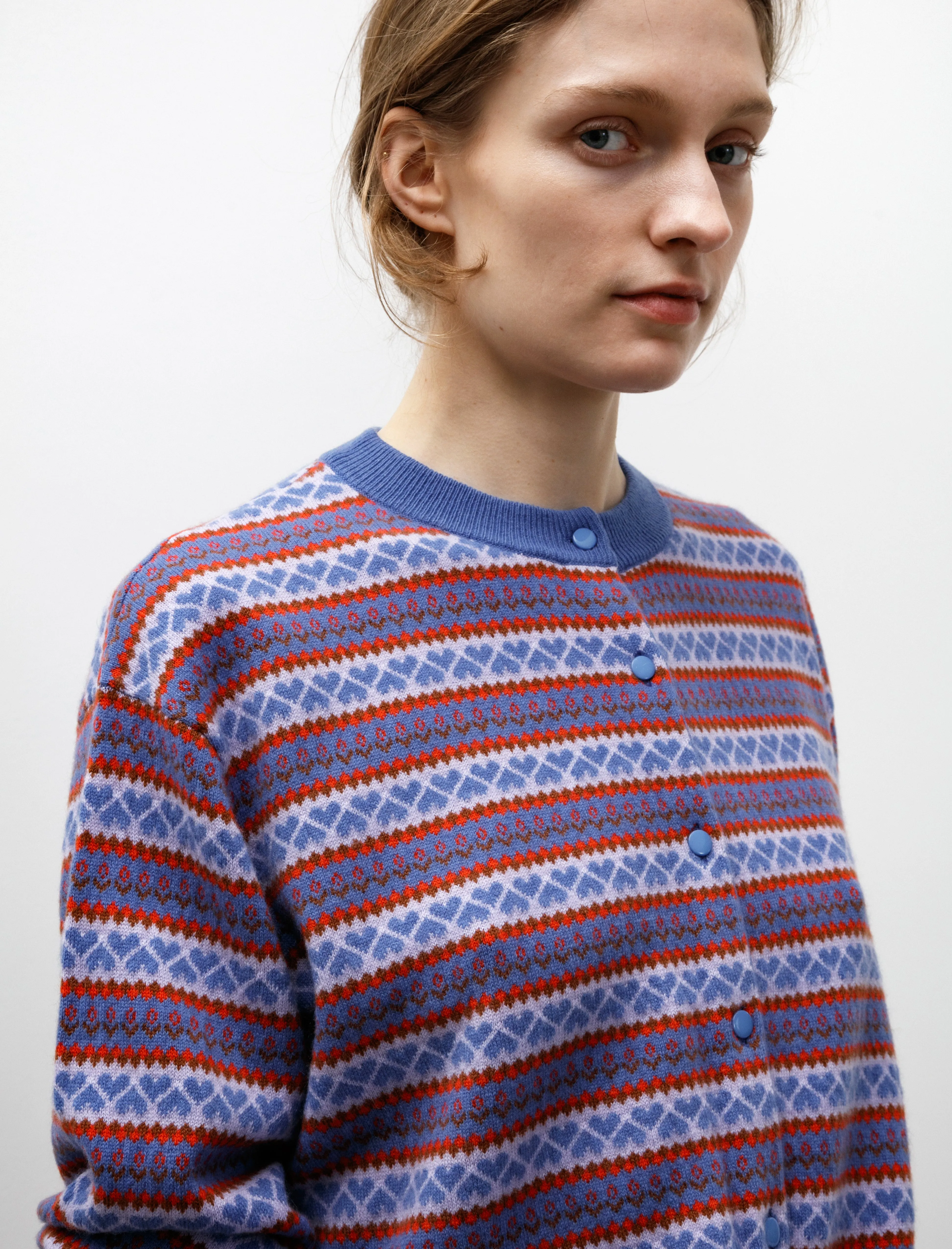 Sandy Cardigan Blue sold by SHOP NEIGHBOR product image thumbnail 2