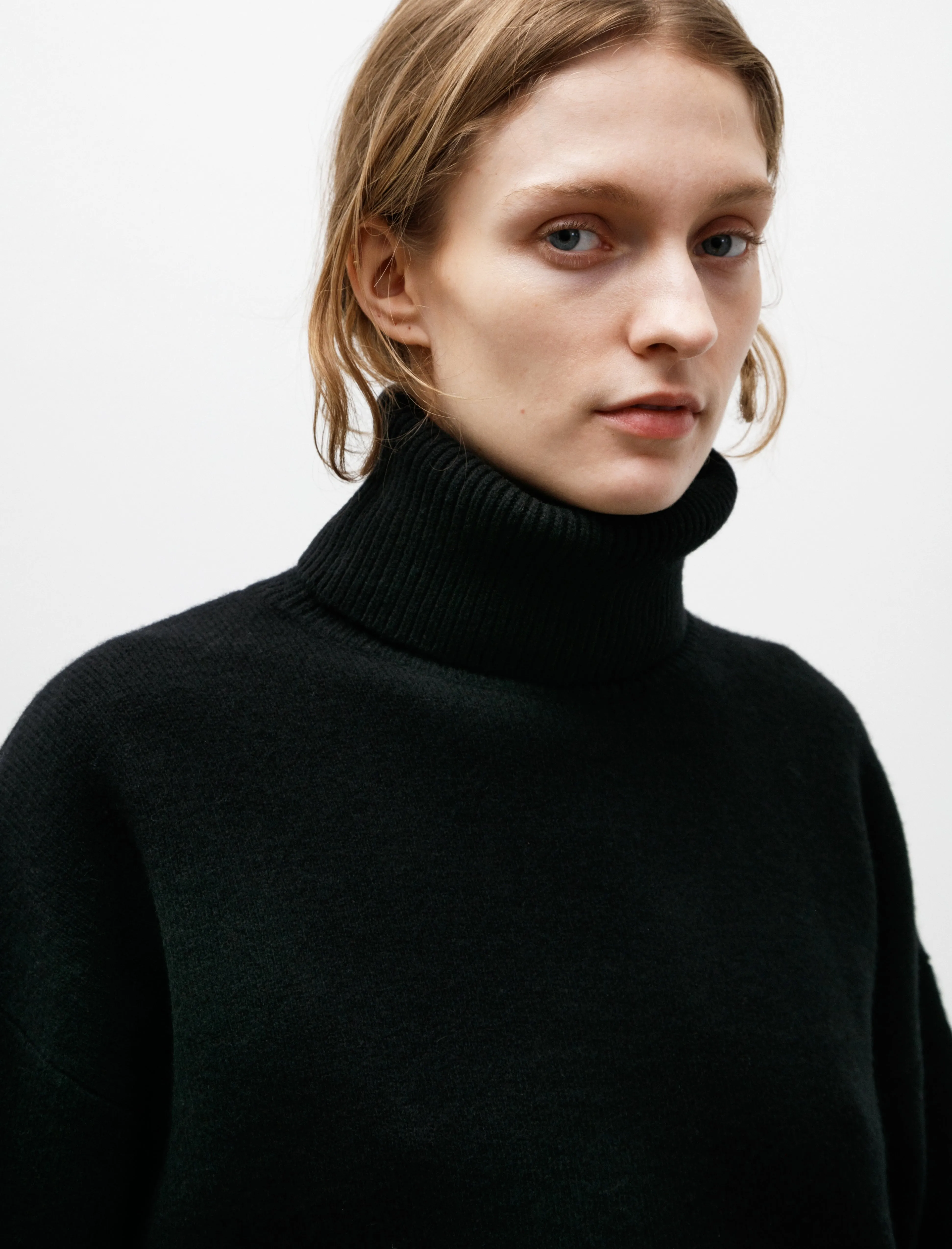 Double Knit Turtleneck Black sold by SHOP NEIGHBOR product image thumbnail 3