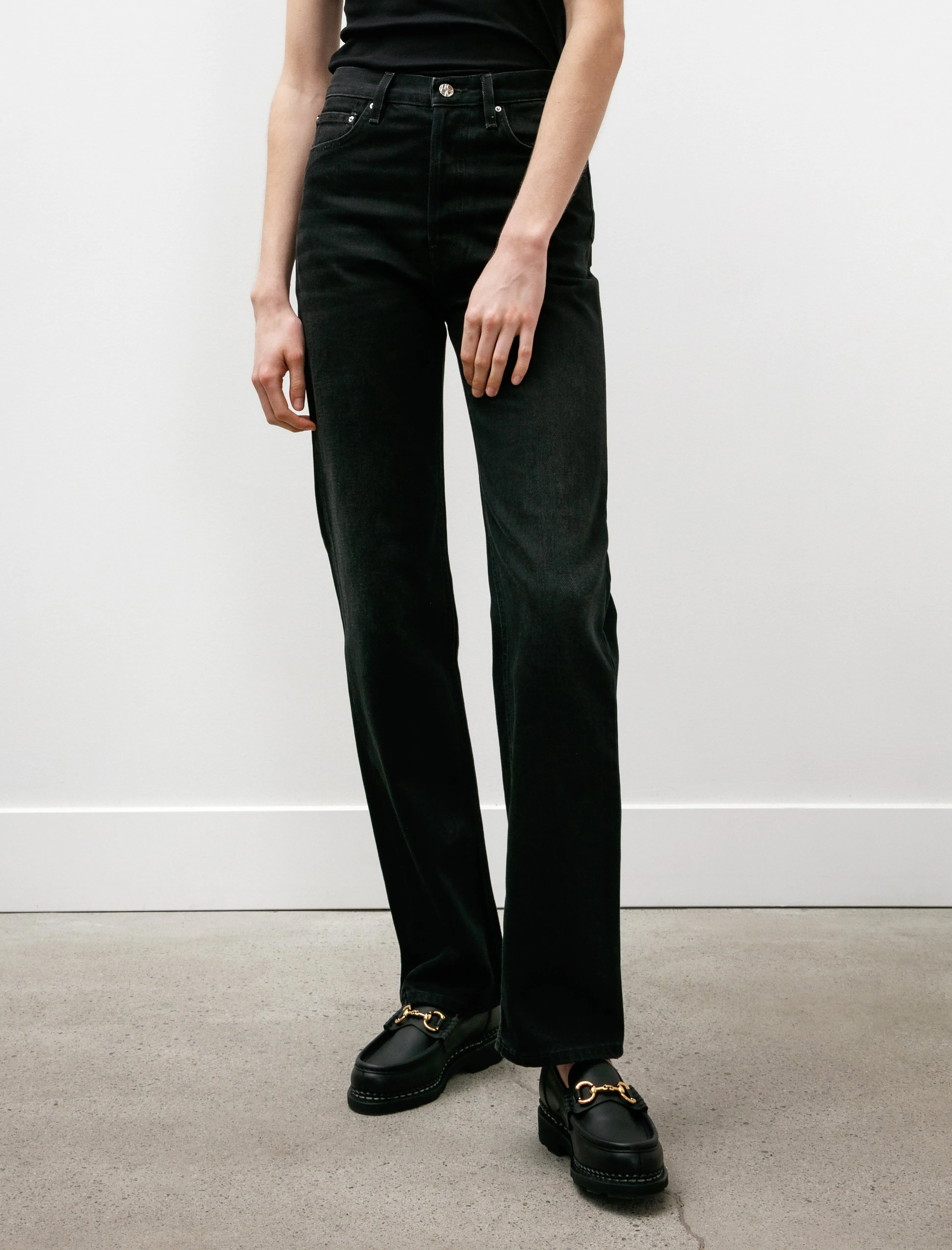 Classic Cut Denim Full Length Faded Black sold by SHOP NEIGHBOR product image thumbnail 2