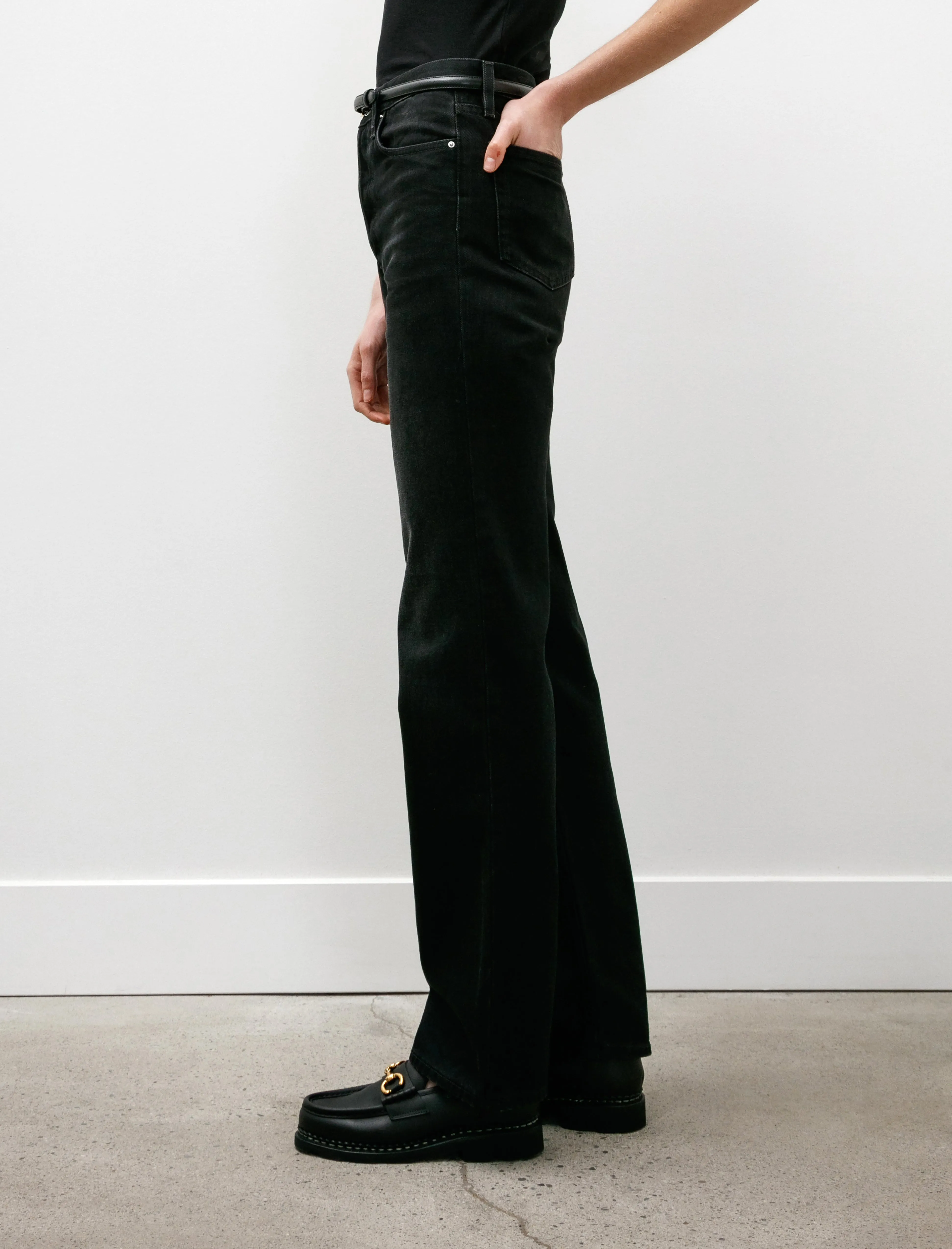 Classic Cut Denim Full Length Faded Black sold by SHOP NEIGHBOR product image thumbnail 5