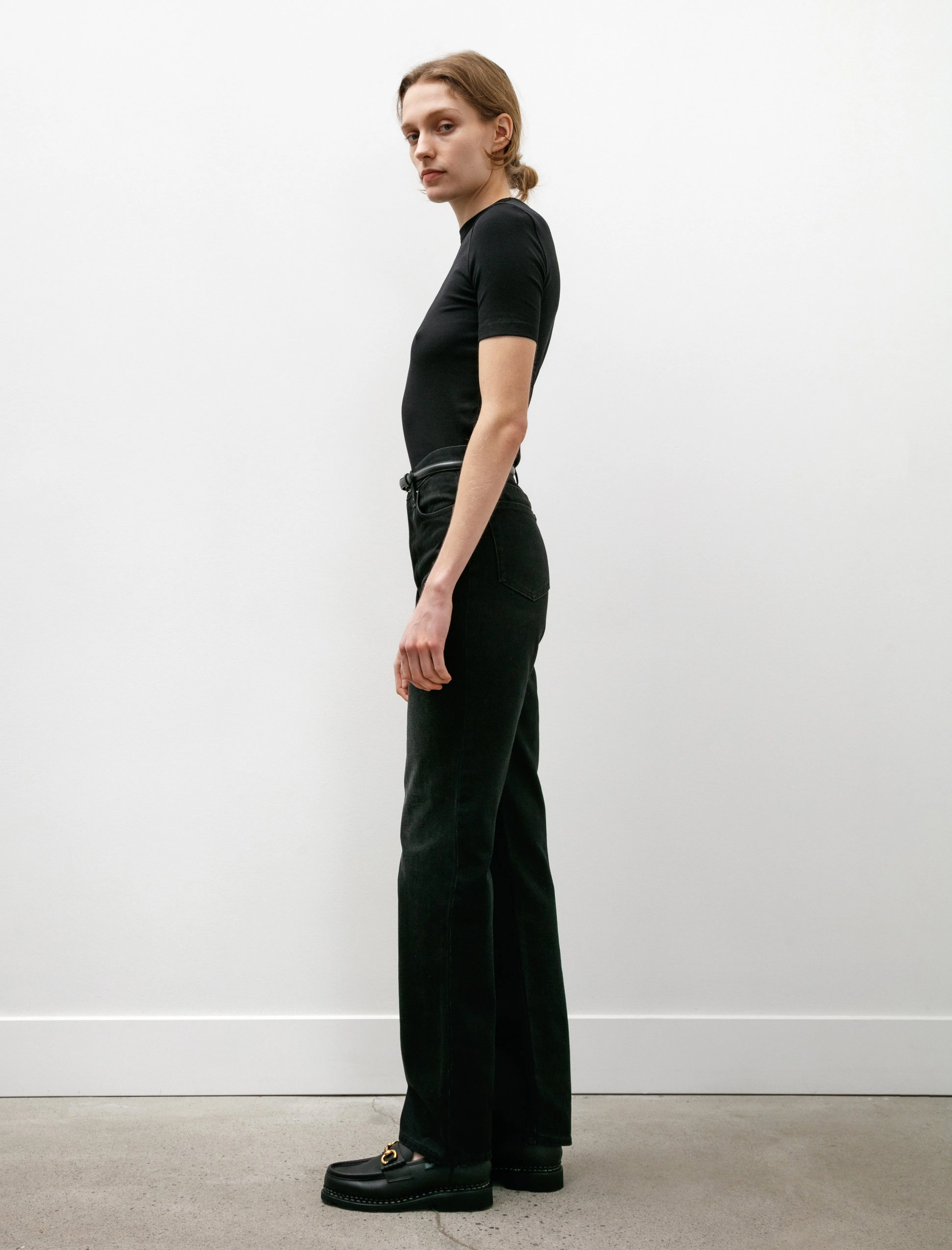 Classic Cut Denim Full Length Faded Black sold by SHOP NEIGHBOR product image thumbnail 4