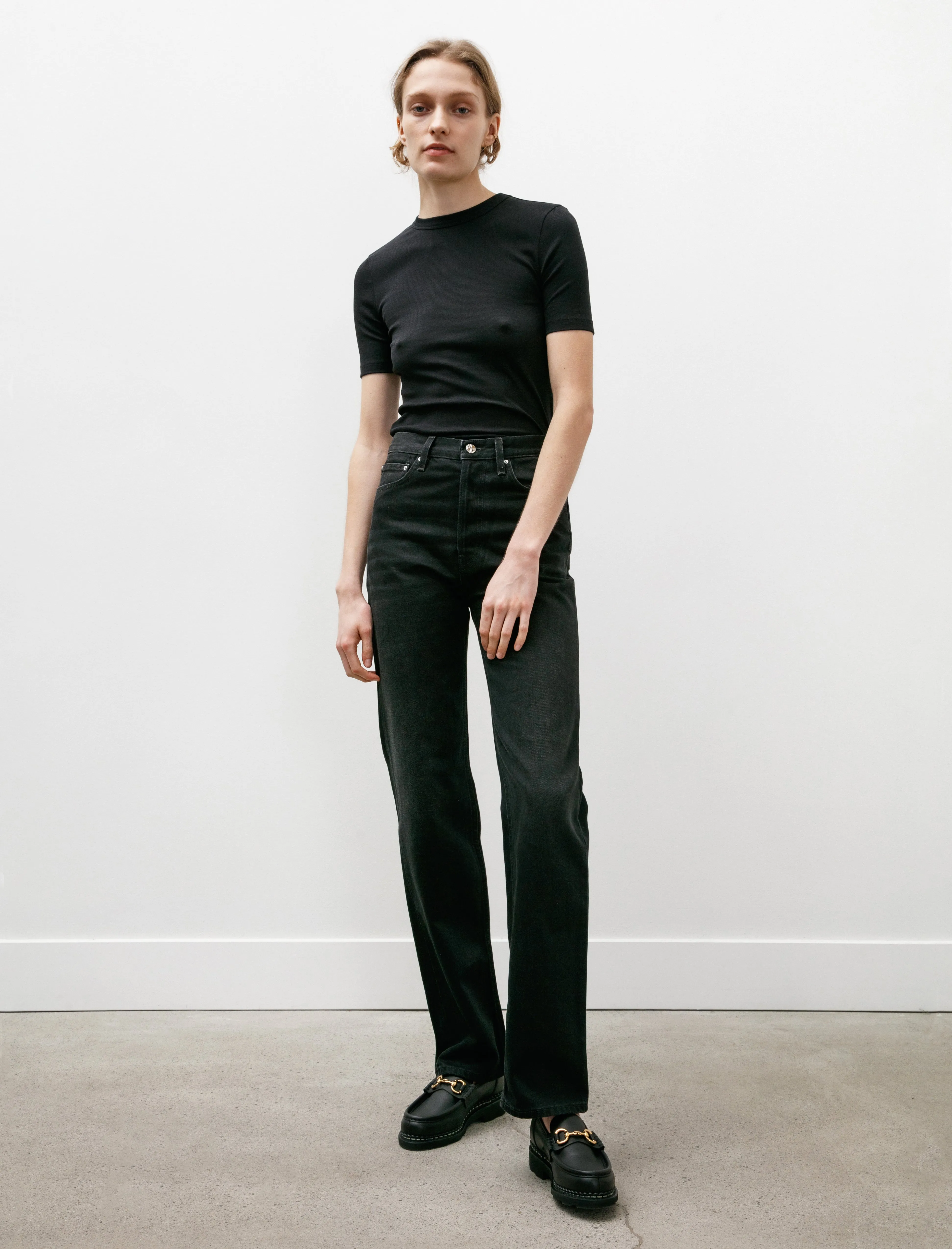 Classic Cut Denim Full Length Faded Black sold by SHOP NEIGHBOR