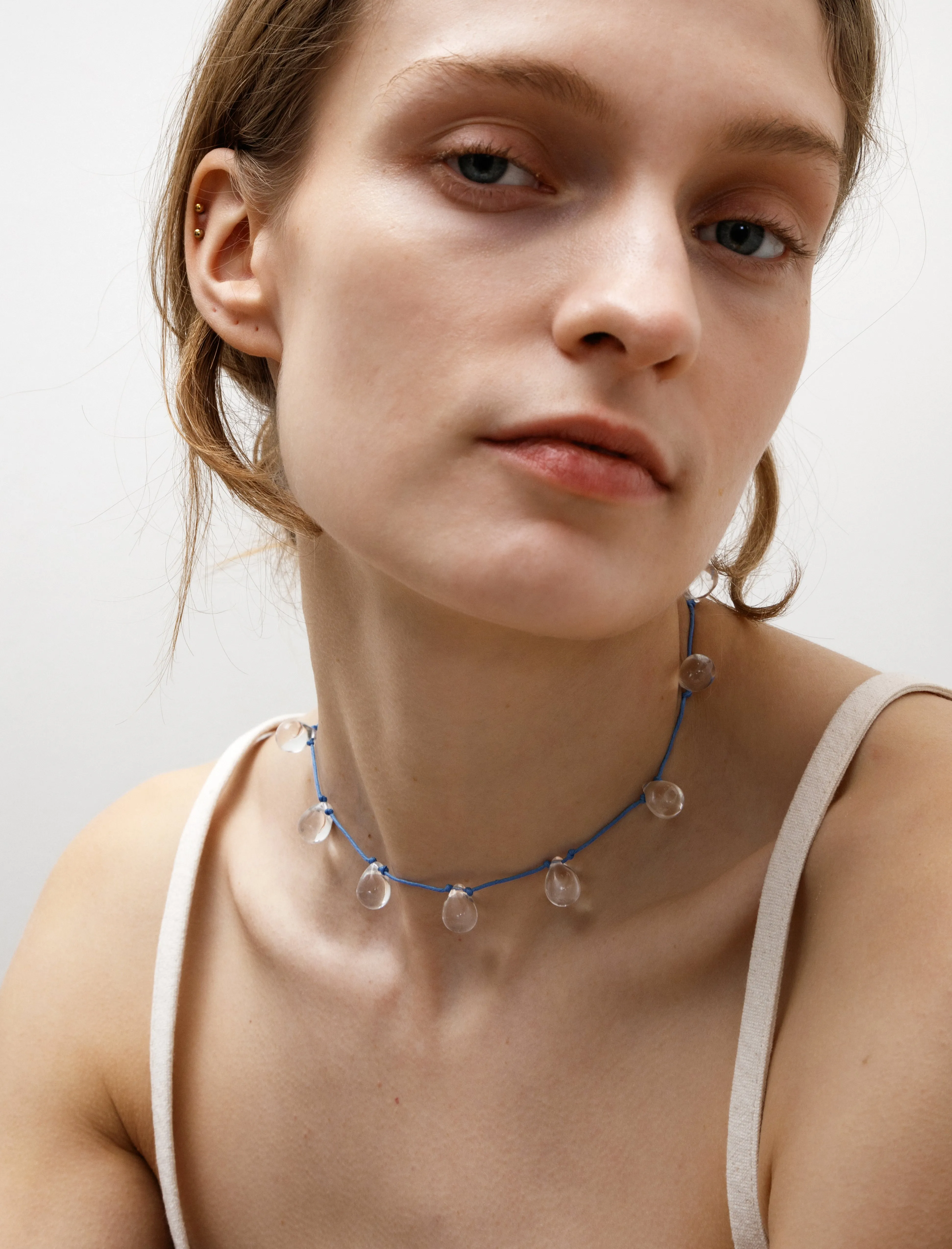 Noue Necklace Clear/Blue sold by SHOP NEIGHBOR product image thumbnail 3