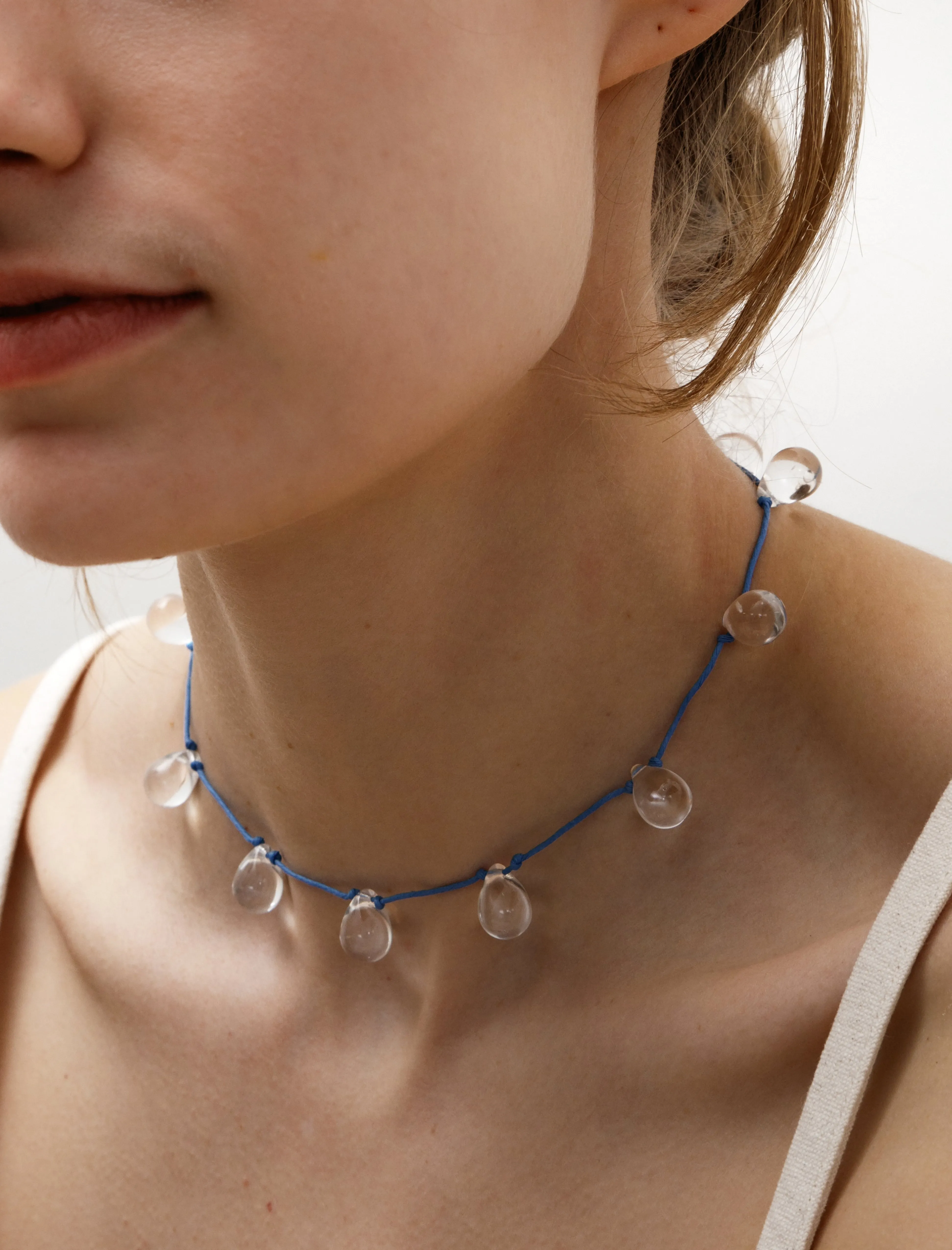 Noue Necklace Clear/Blue sold by SHOP NEIGHBOR product image thumbnail 2