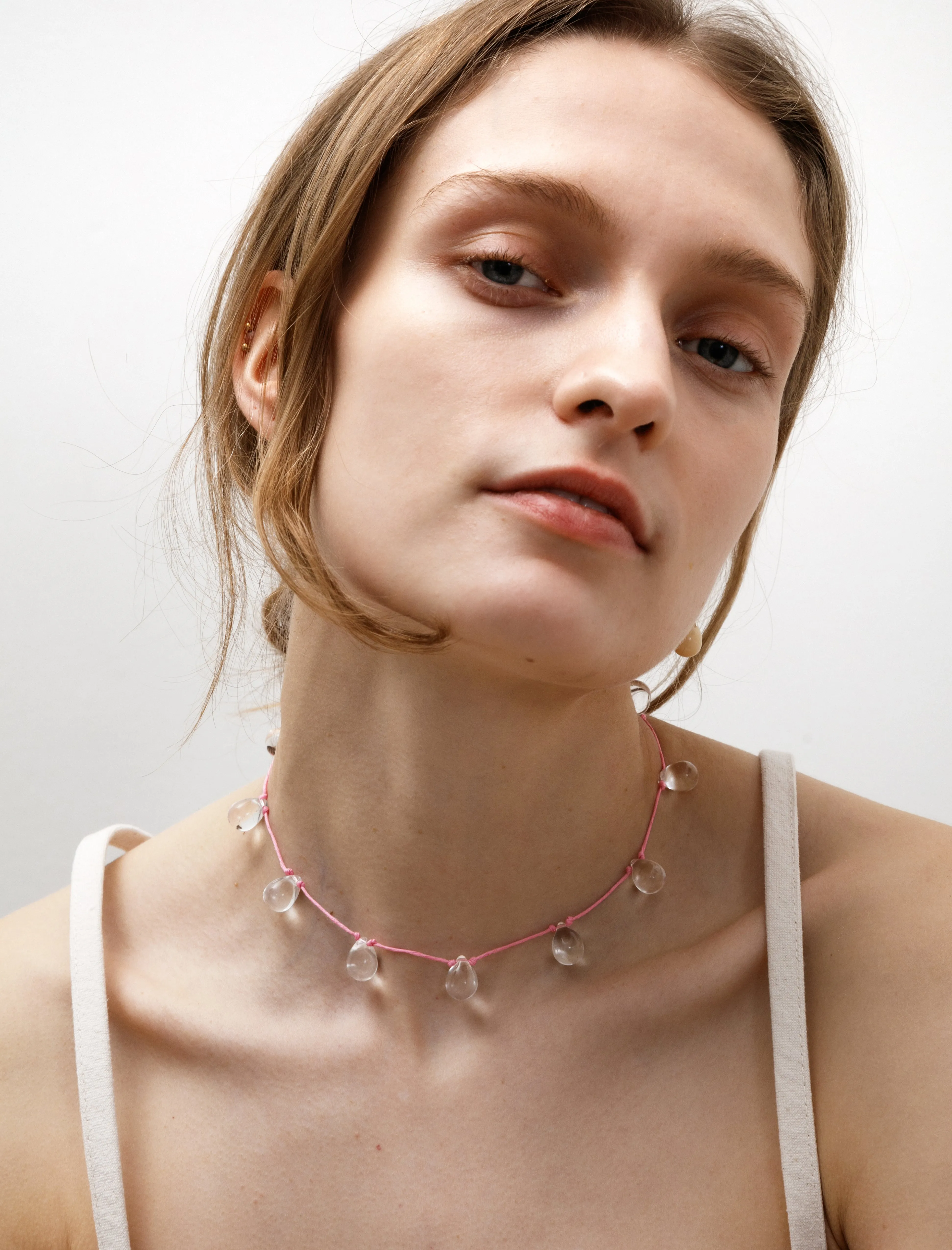 Noue Necklace Clear/Pink sold by SHOP NEIGHBOR product image thumbnail 3