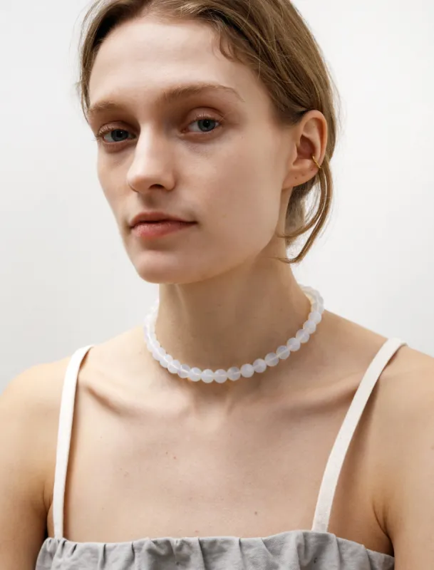 Marie Necklace Opaline White sold by SHOP NEIGHBOR