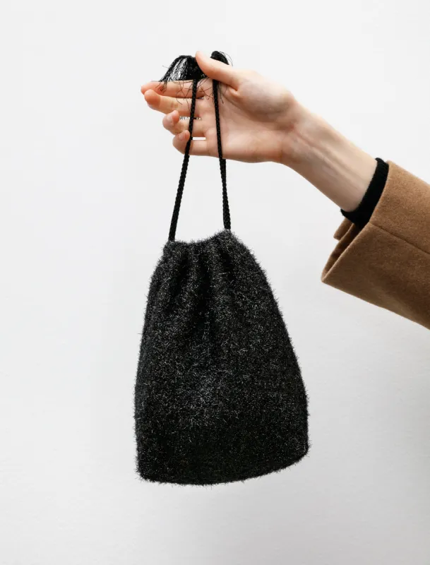 Glitter Pouch Black sold by SHOP NEIGHBOR