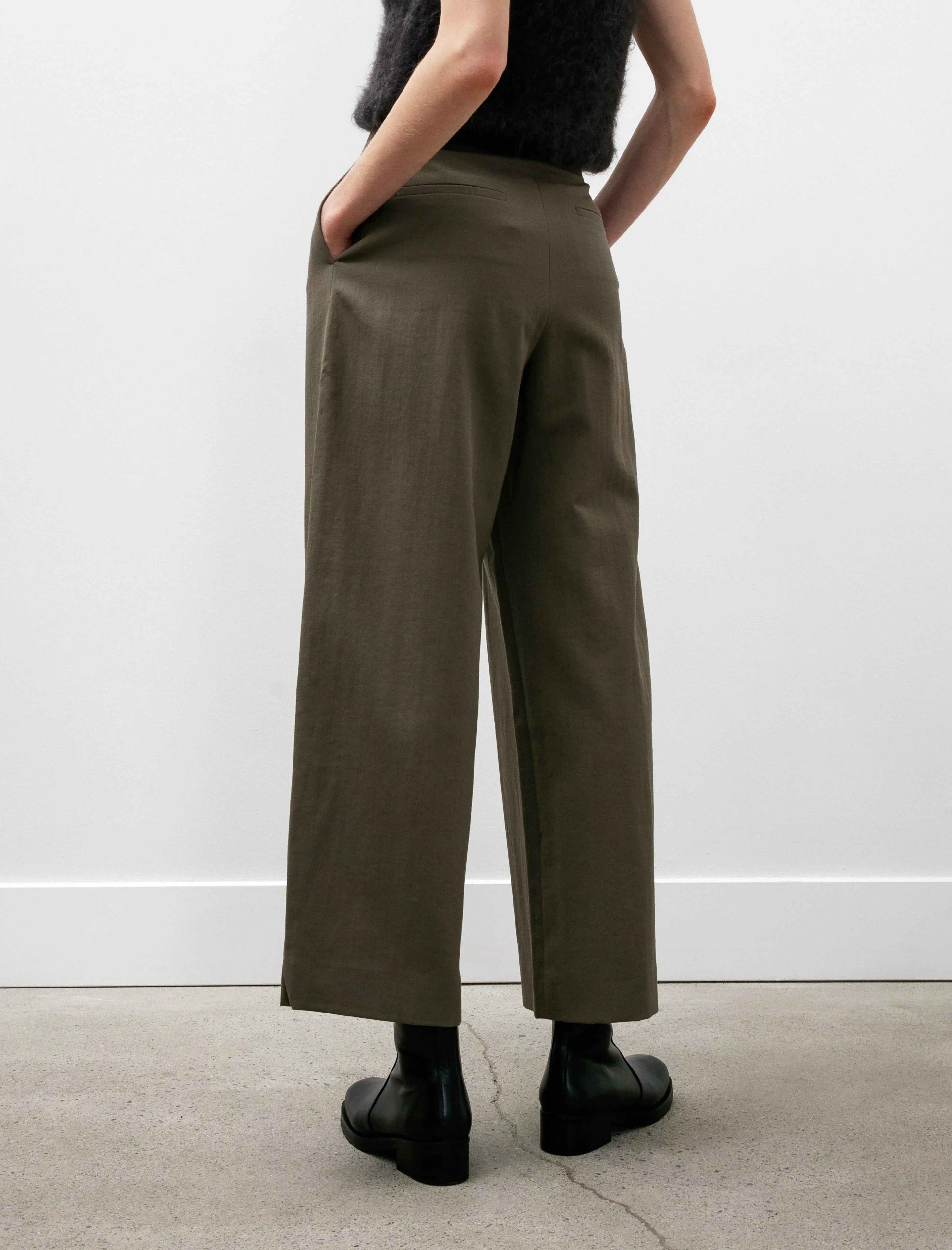 Ansell Deep Pleat Pants Fossil sold by SHOP NEIGHBOR product image thumbnail 4
