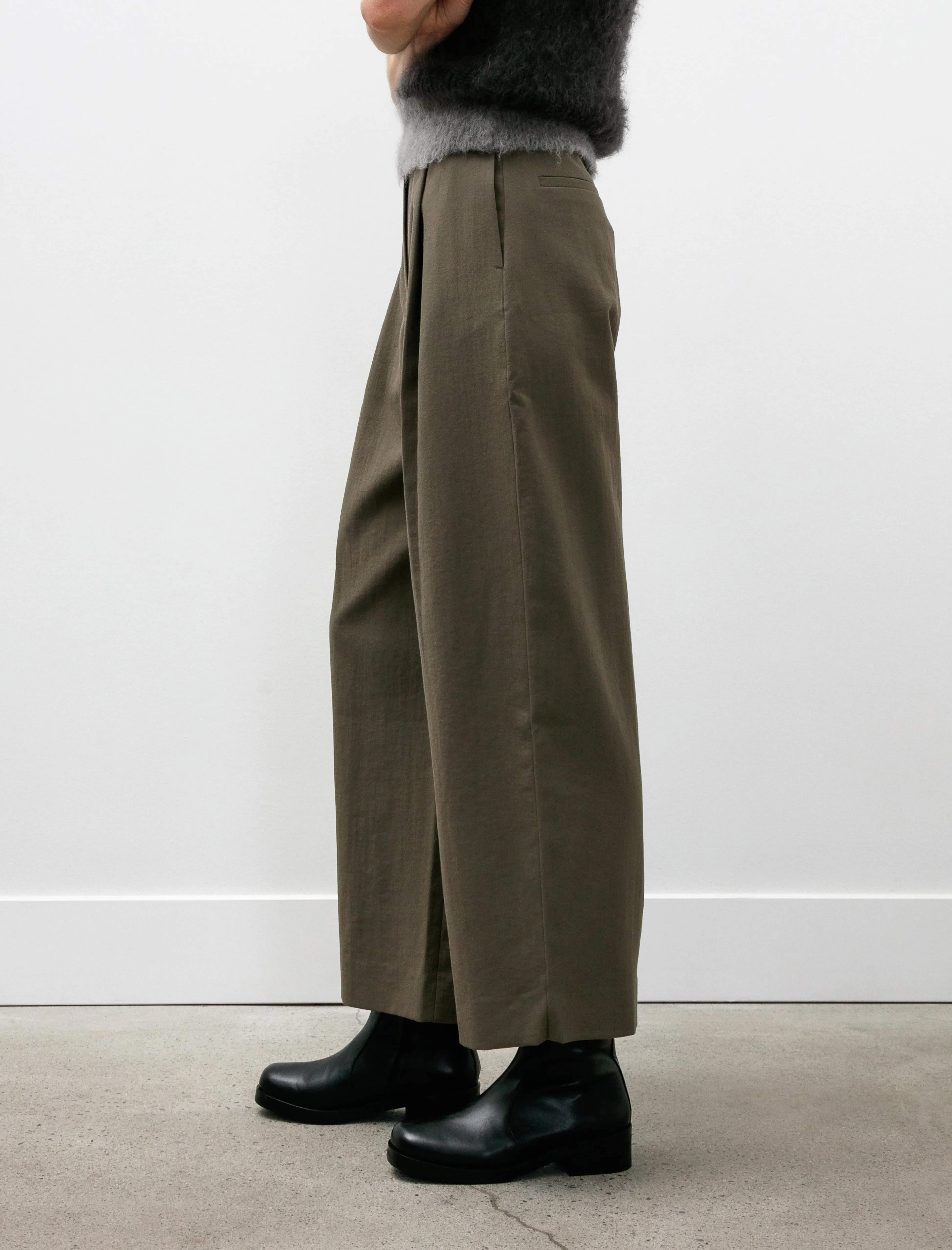 Ansell Deep Pleat Pants Fossil sold by SHOP NEIGHBOR product image thumbnail 3