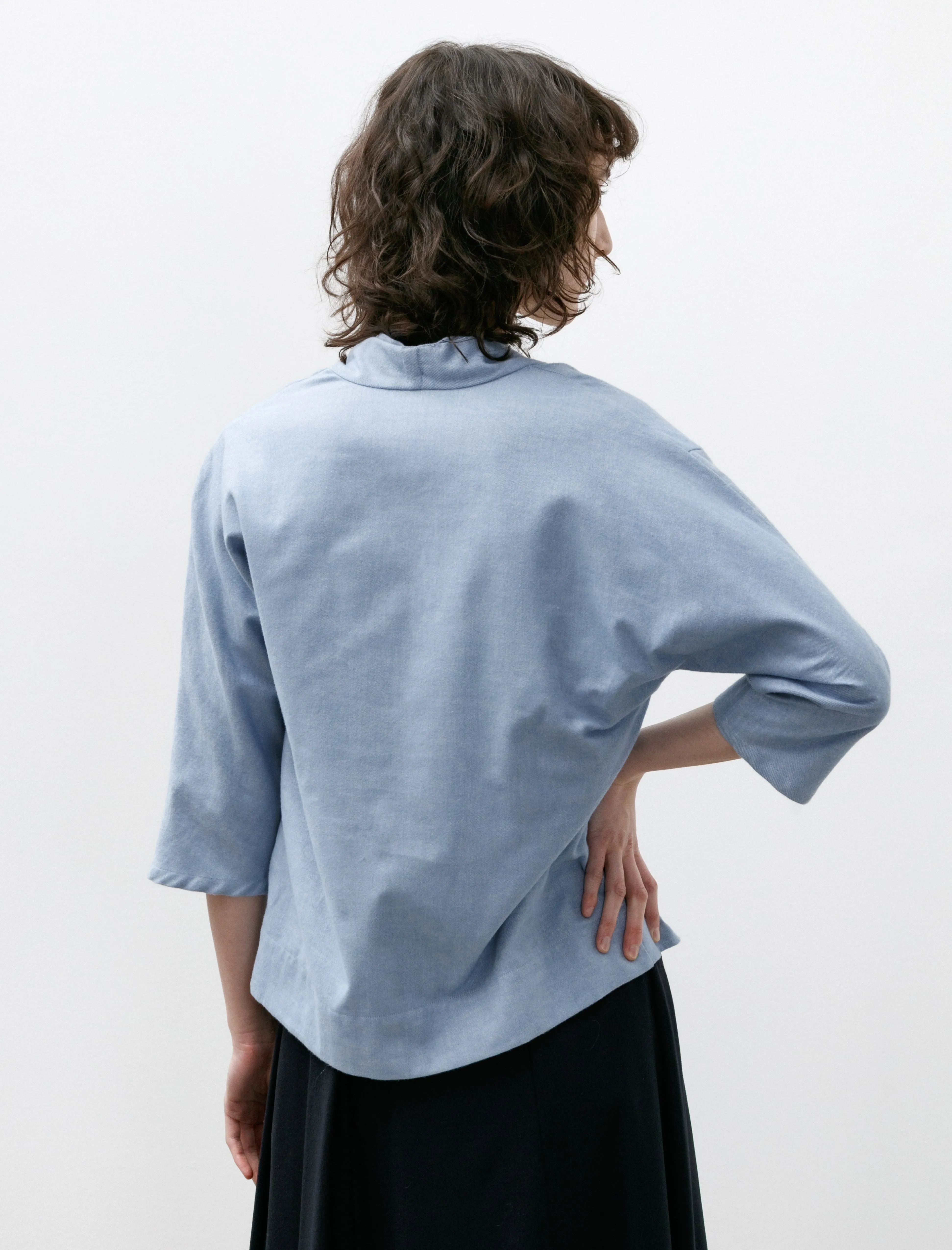 Blouse Party Denim sold by SHOP NEIGHBOR product image thumbnail 4
