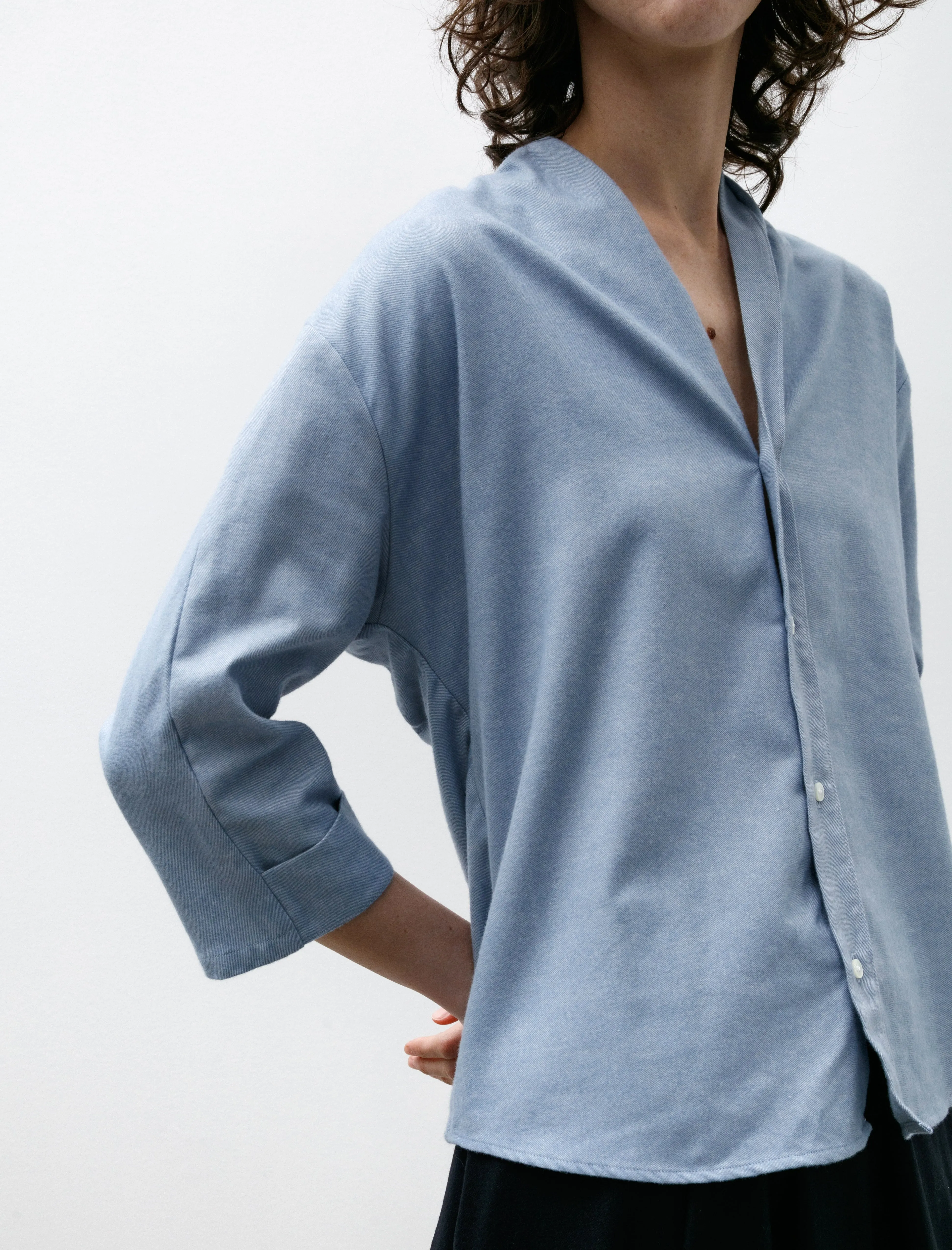 Blouse Party Denim sold by SHOP NEIGHBOR product image thumbnail 2