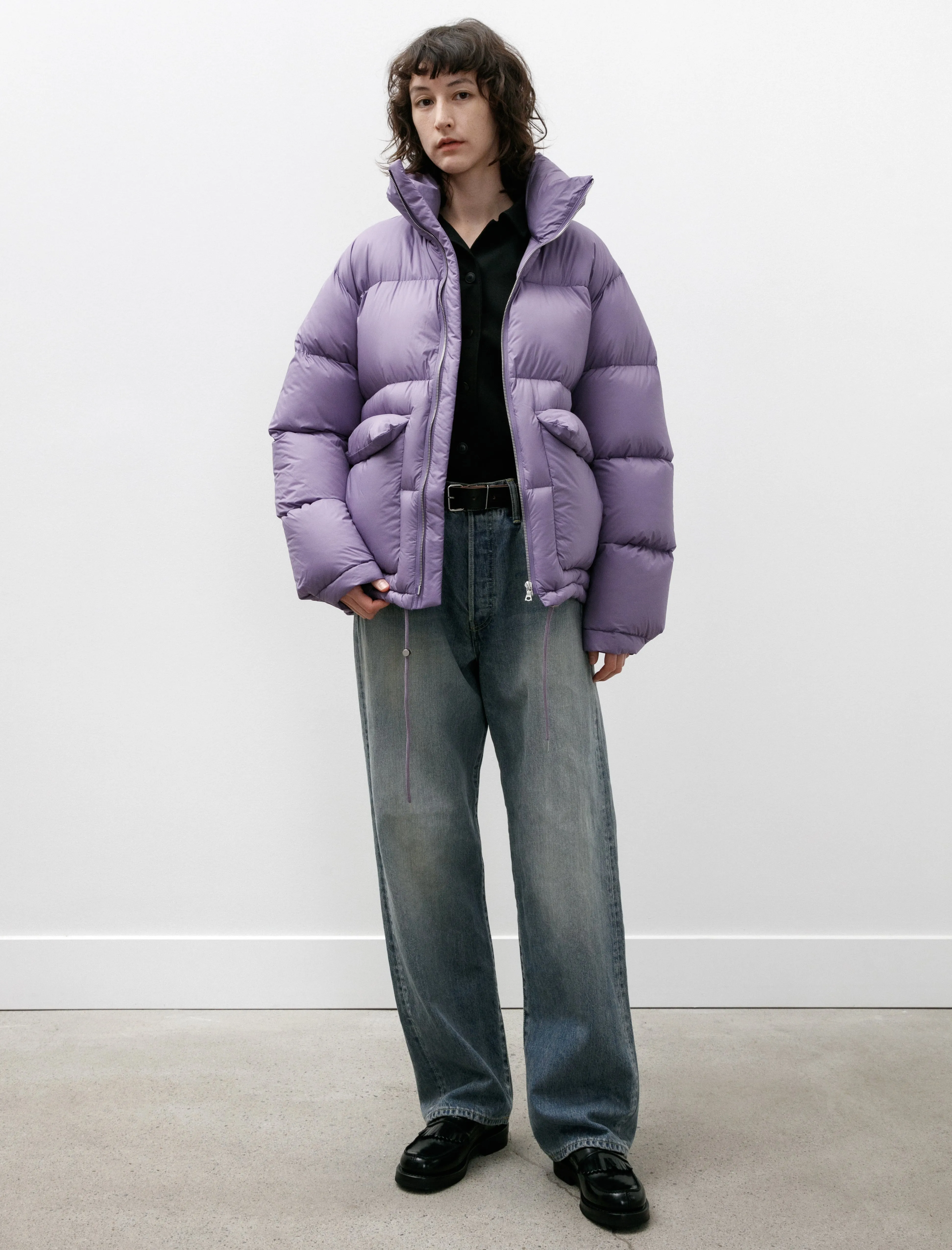 Super Light Nylon Ripstop Blouson Purple sold by SHOP NEIGHBOR
