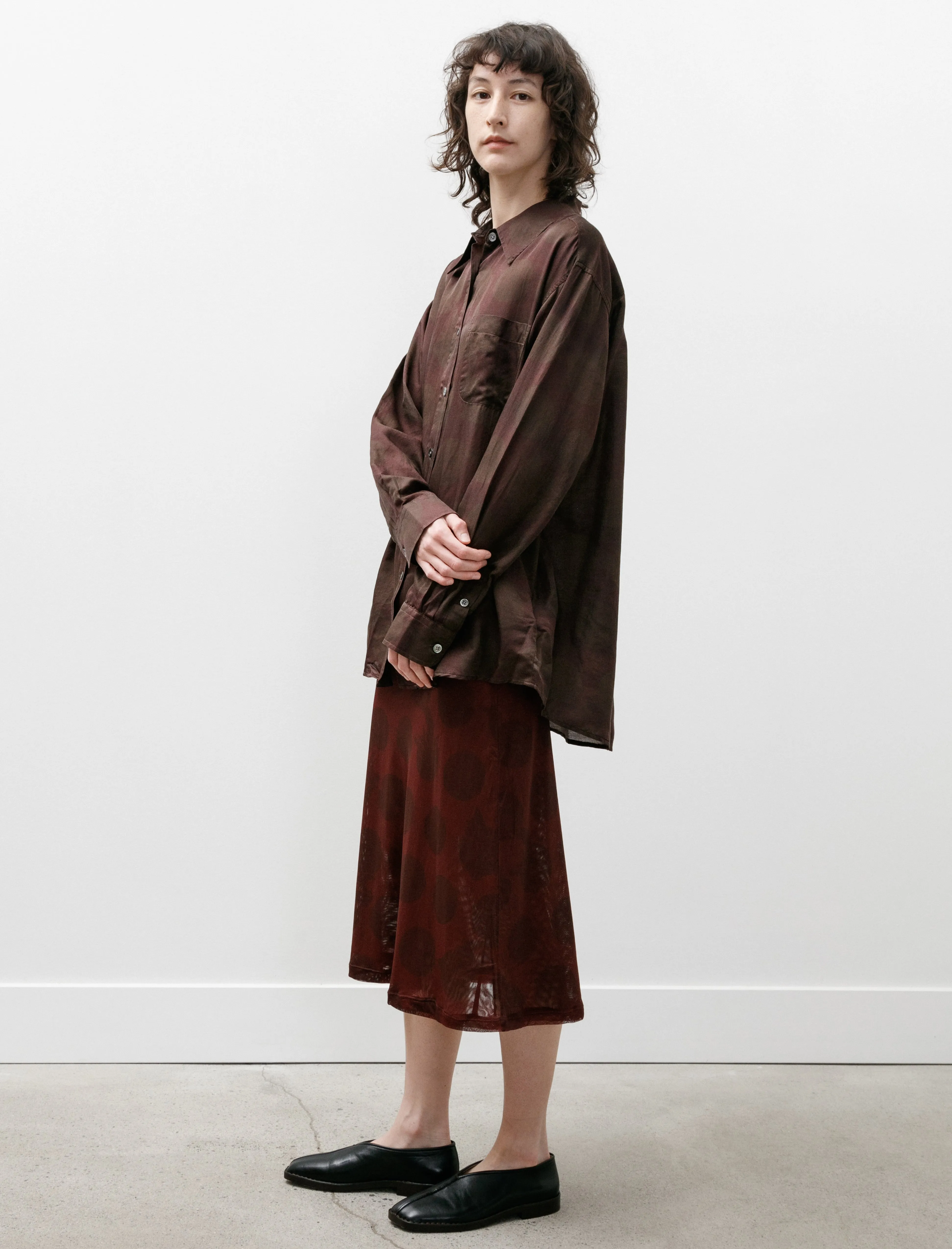 Balloon Skirt Dotted Mesh sold by SHOP NEIGHBOR product image thumbnail 3