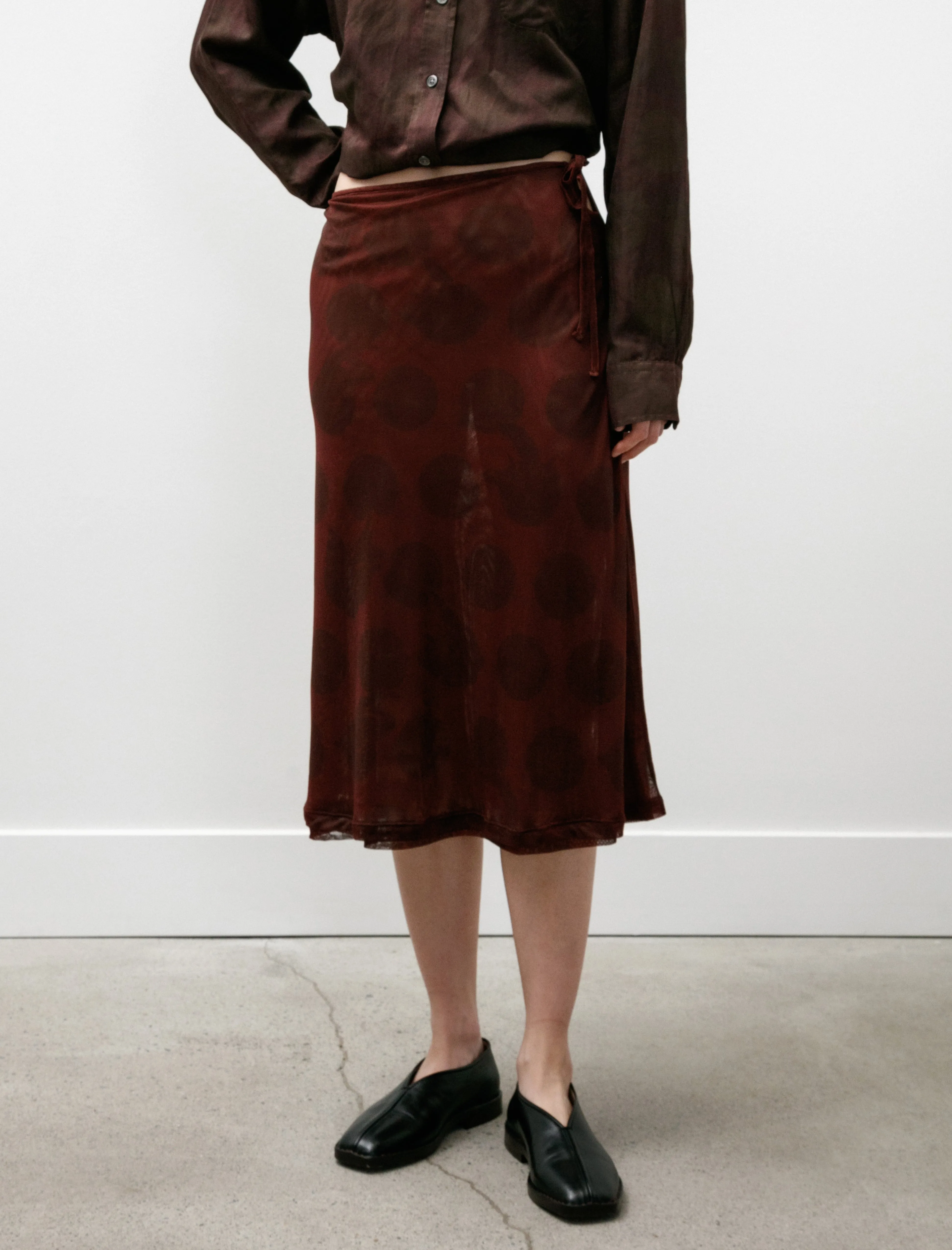 Balloon Skirt Dotted Mesh sold by SHOP NEIGHBOR product image thumbnail 2