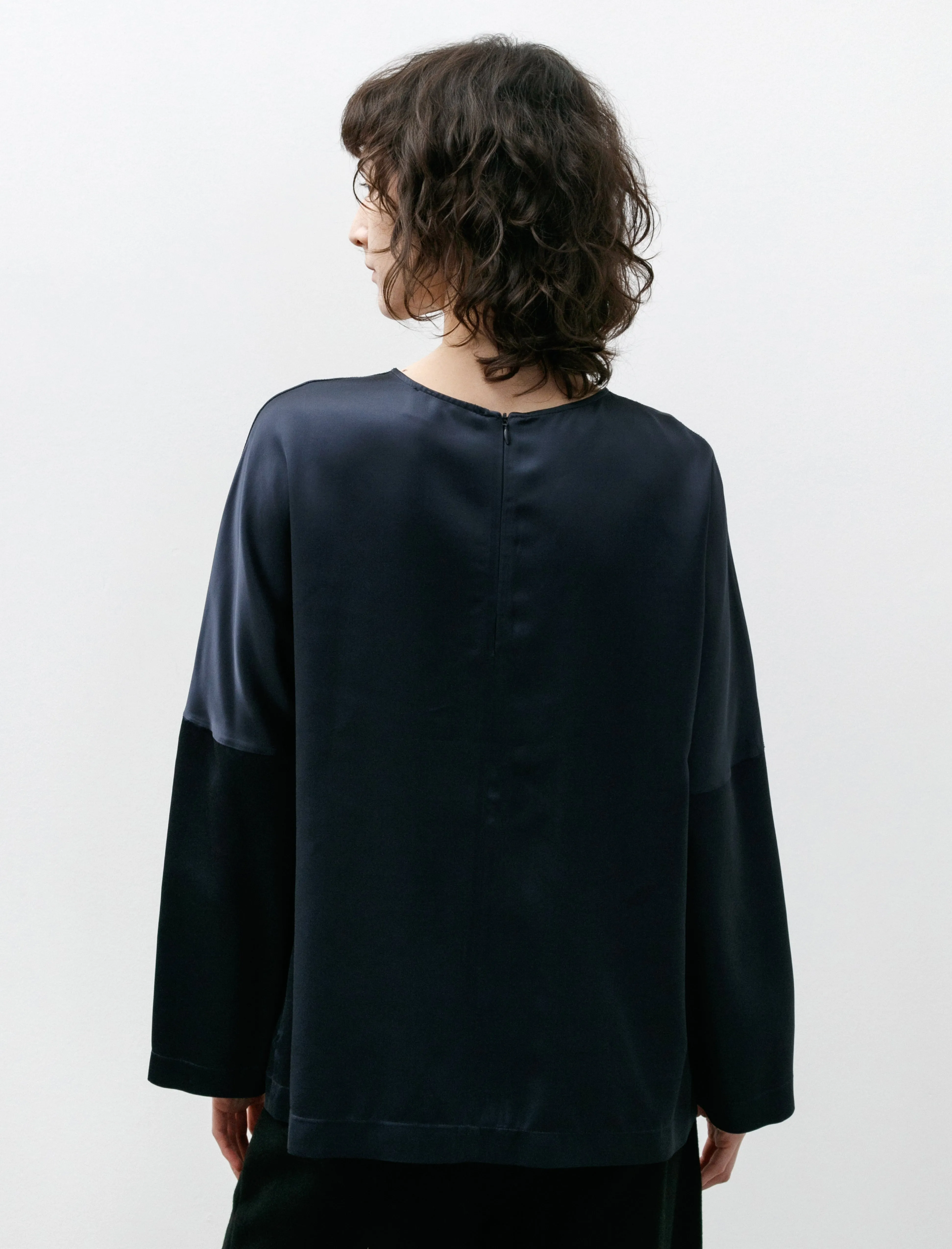 Snowdrop Shirt Navy sold by SHOP NEIGHBOR product image thumbnail 5