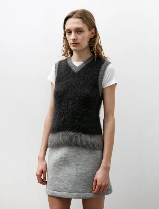 MOHAIR KNIT VEST [MULTI] | Parallel