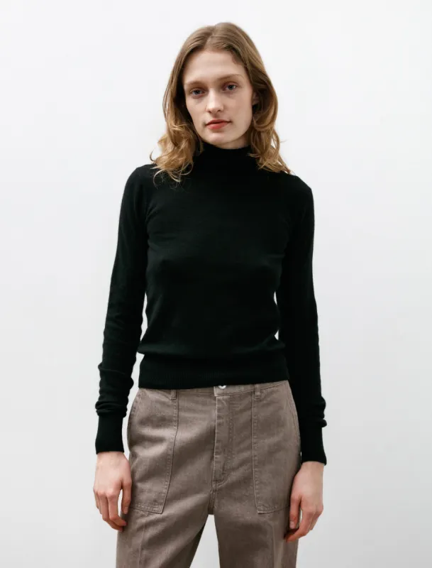 Silk Cashmere Turtleneck Black sold by SHOP NEIGHBOR