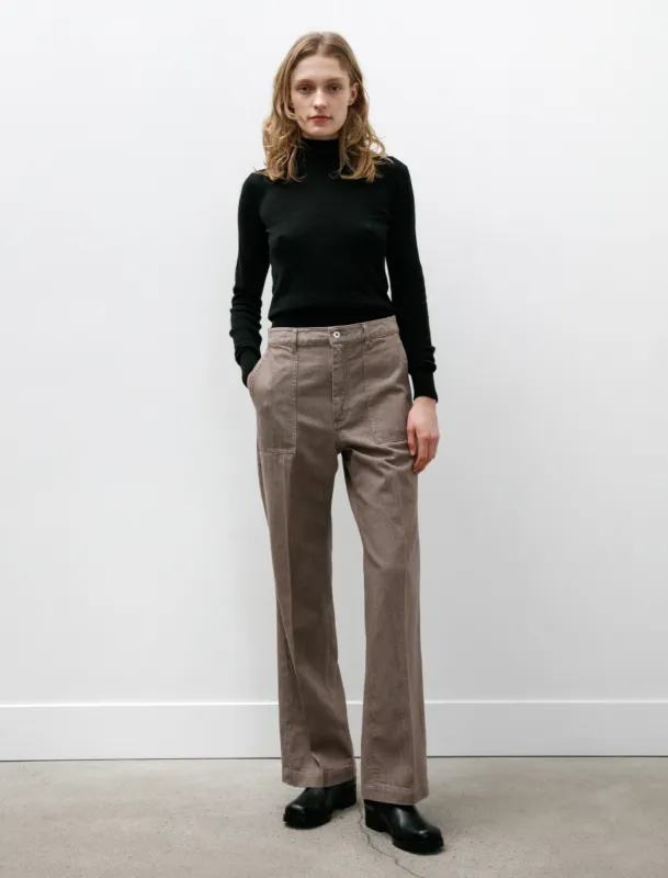 Denim Work Slacks Beige made by SHOP NEIGHBOR