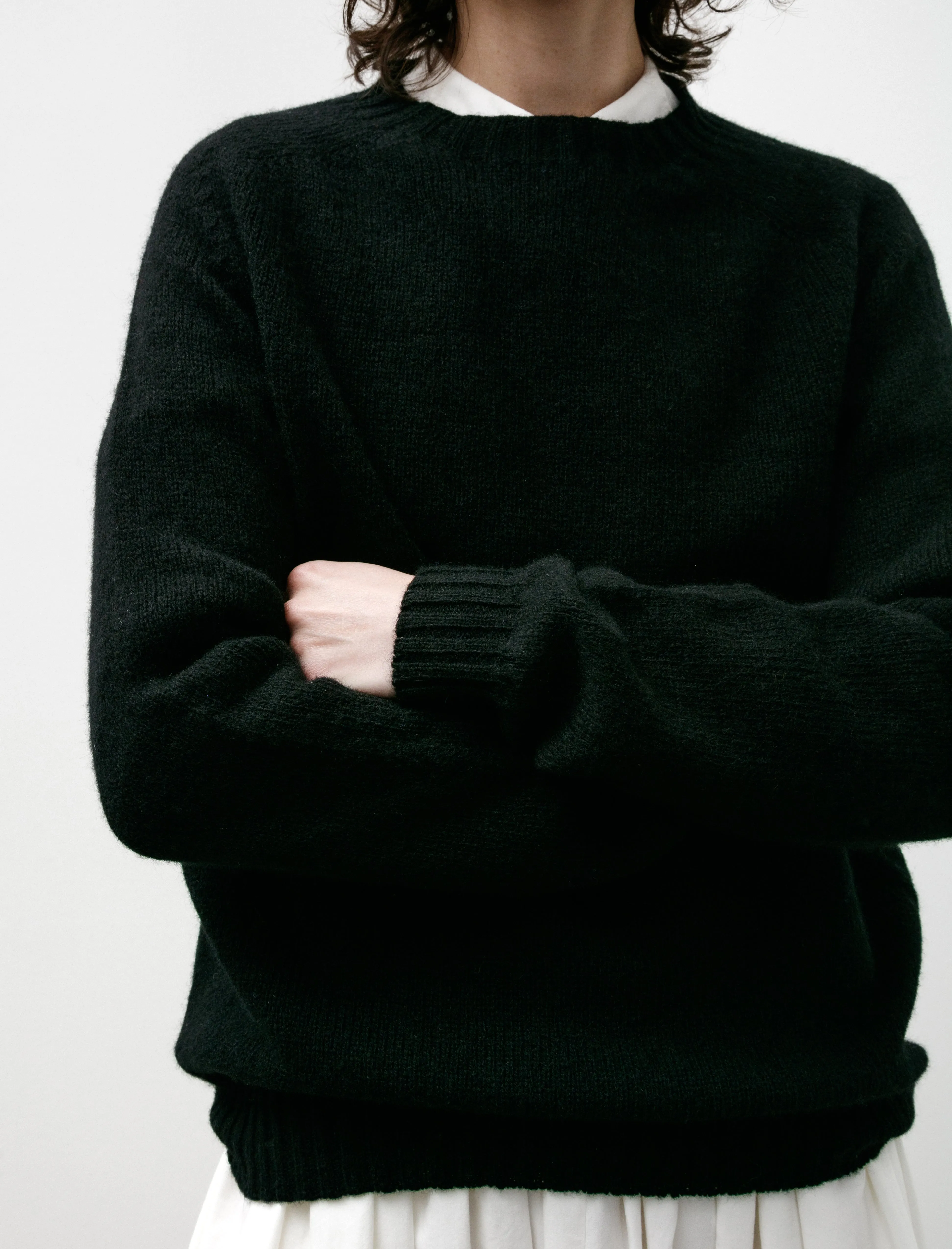 Neighbour Super Soft Crewneck Sweater Black sold by SHOP NEIGHBOR product image thumbnail 2