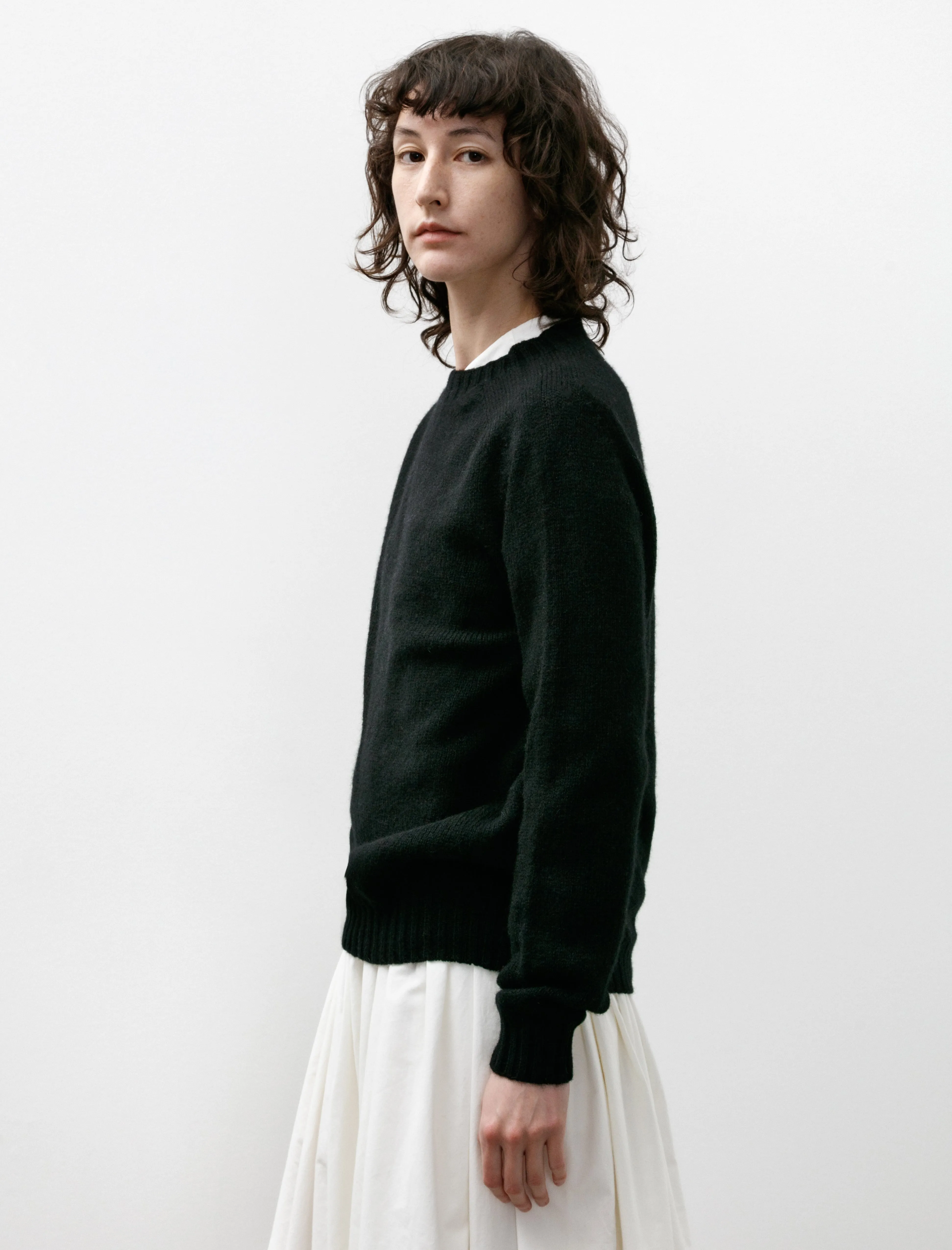 Neighbour Super Soft Crewneck Sweater Black sold by SHOP NEIGHBOR product image thumbnail 3