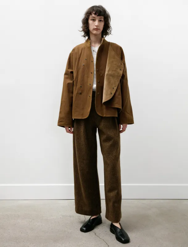 Wadded Pipa Jacket Parchment made by SHOP NEIGHBOR