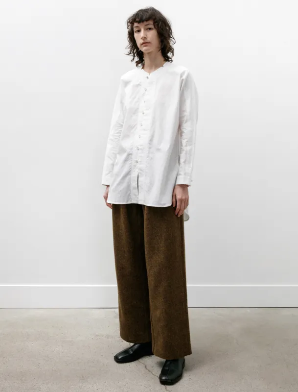 Jacquard Petal Shirt Ivory sold by SHOP NEIGHBOR