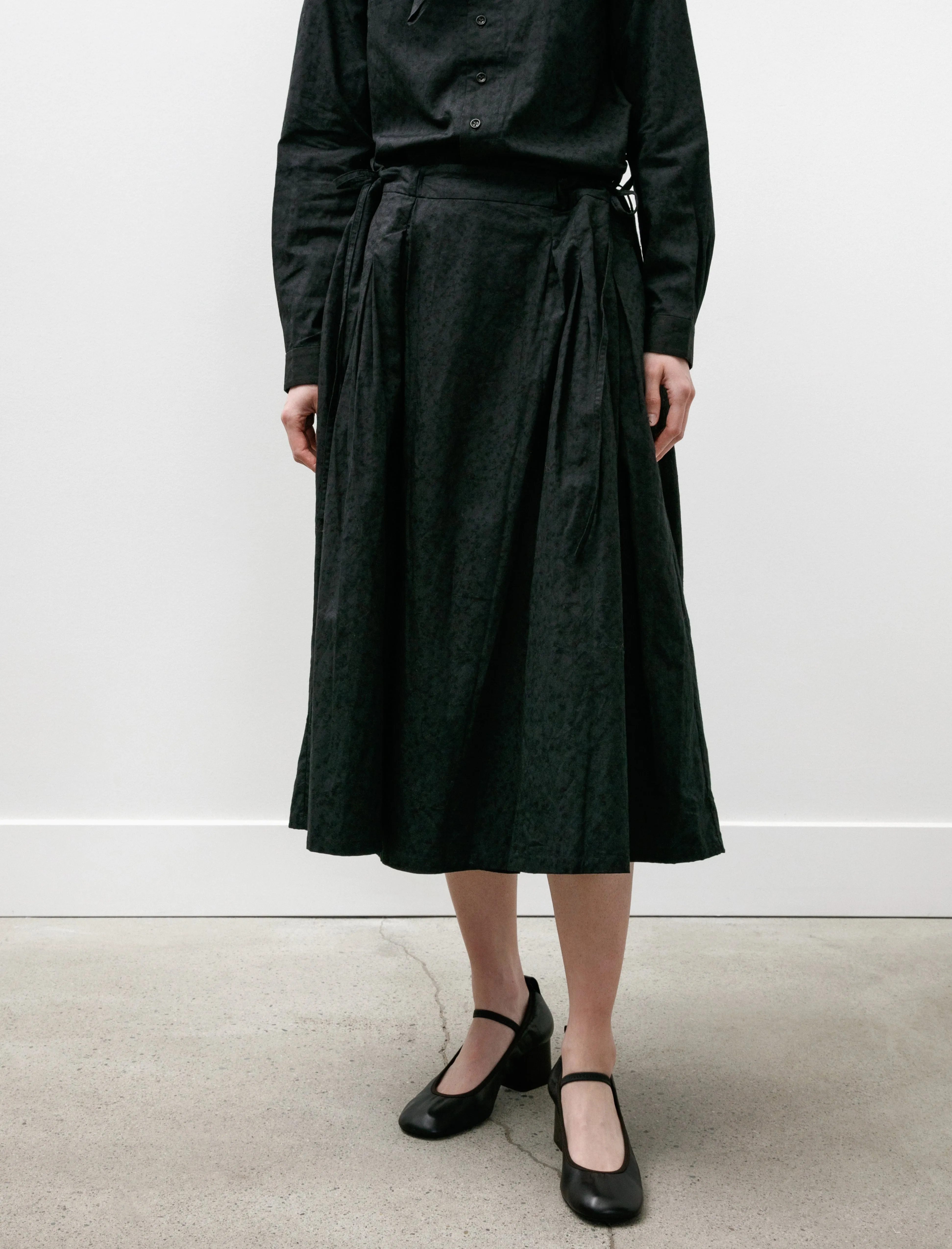 Jacquard Drawstring Skirt Obsidian sold by SHOP NEIGHBOR product image thumbnail 2