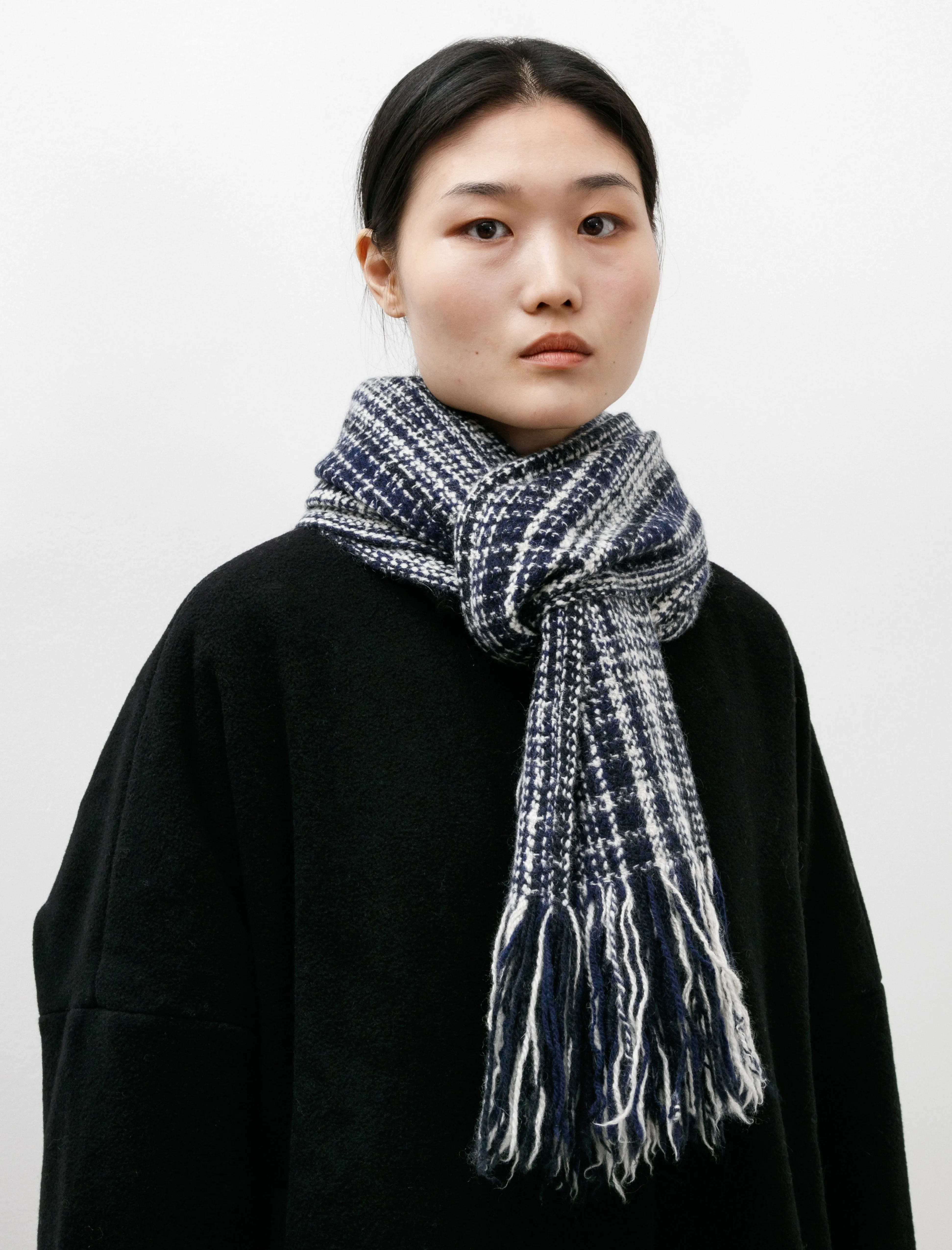 Handspun River Scarf Stream Blue sold by SHOP NEIGHBOR