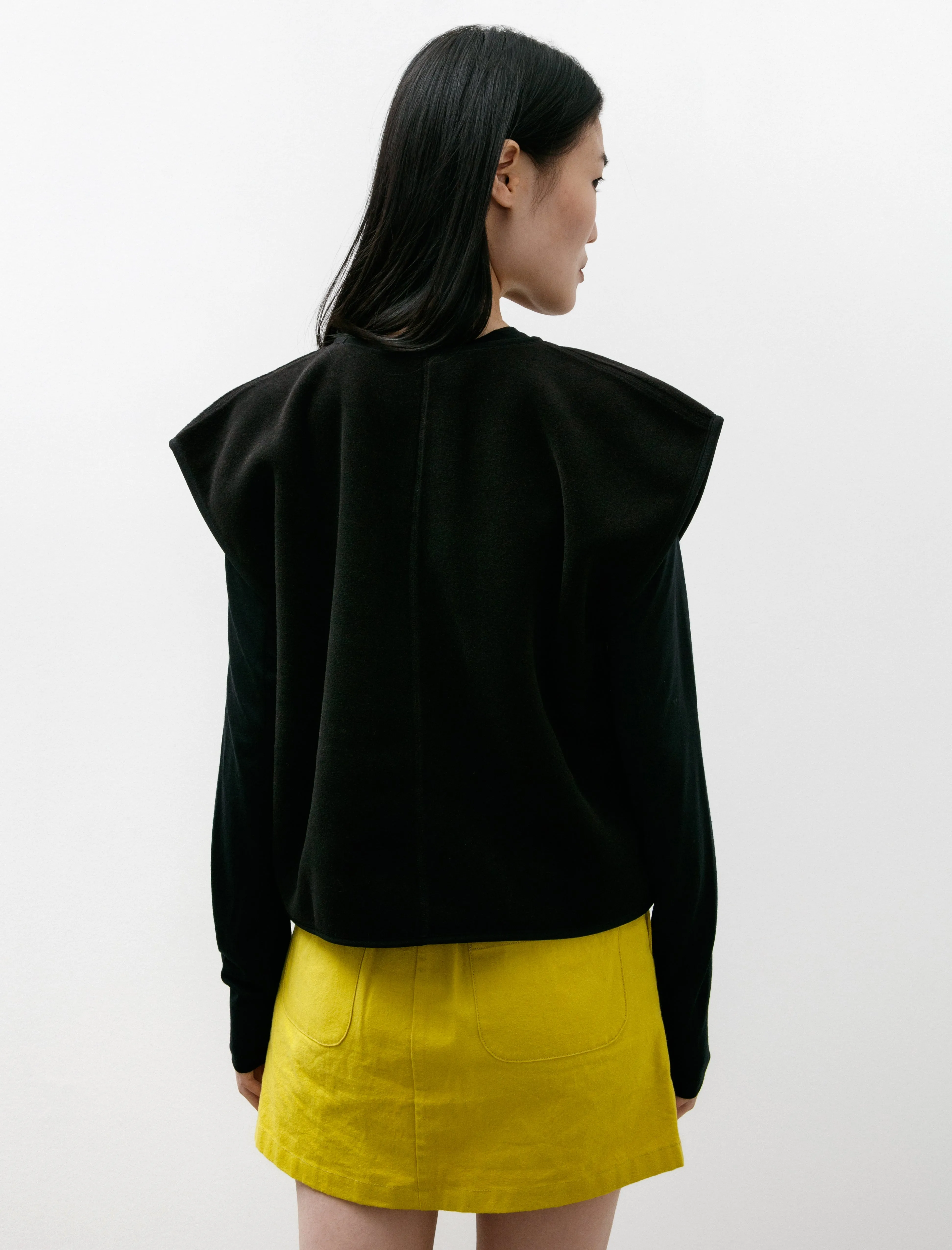 R17F5 Fleece Pullover Vest Black sold by SHOP NEIGHBOR product image thumbnail 4