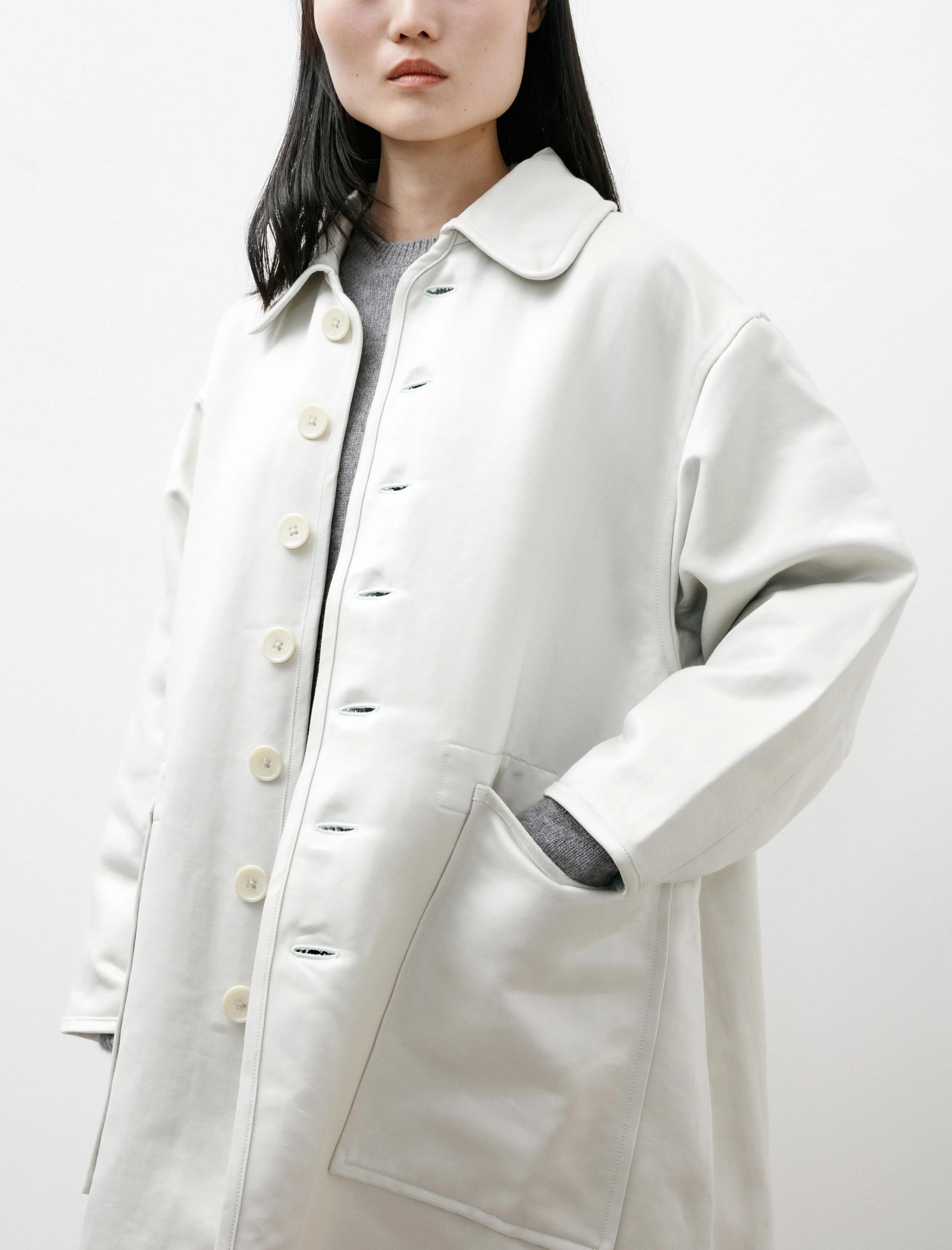 R17Y1 Long Double Face Coat Clay sold by SHOP NEIGHBOR product image thumbnail 3