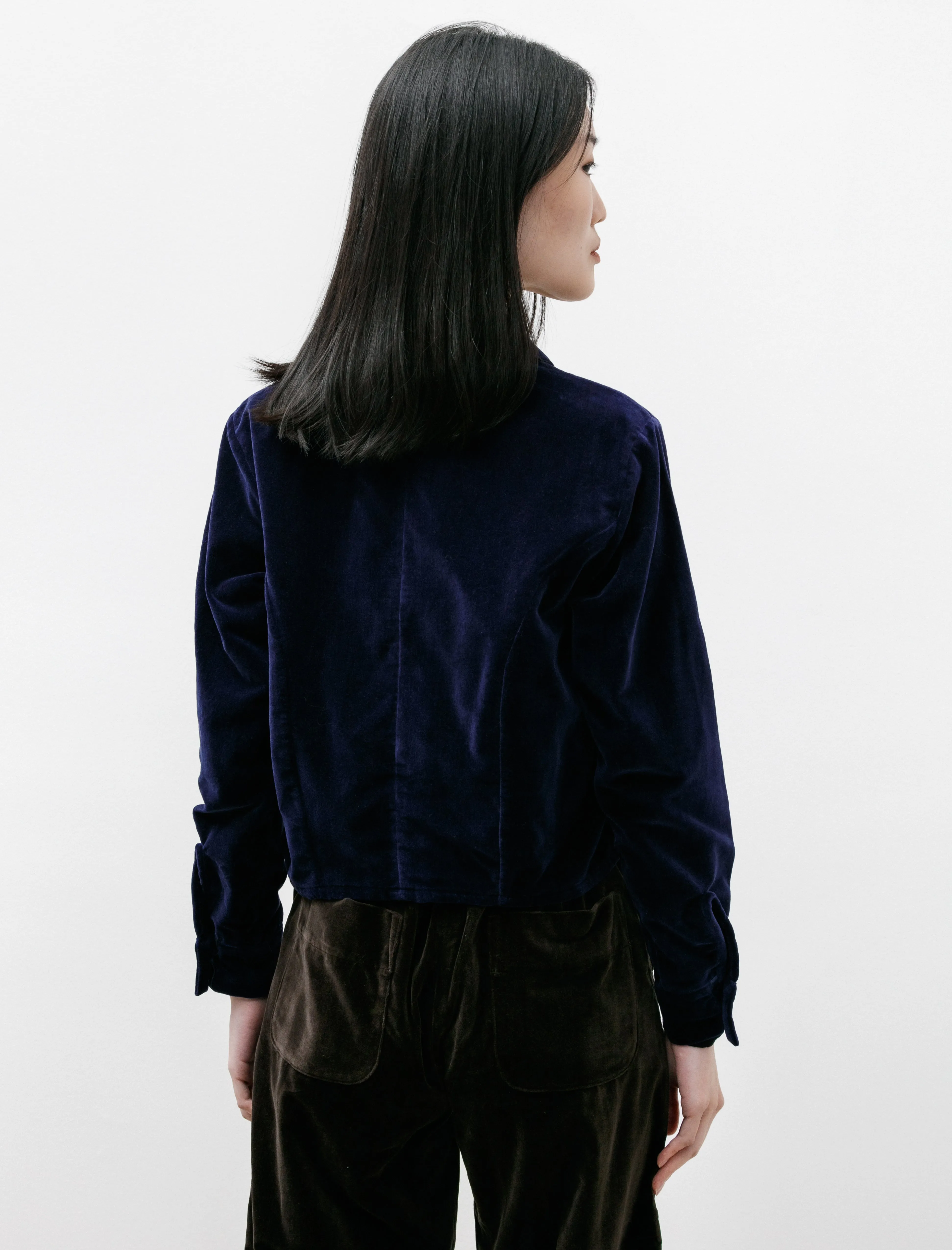 R17S1 Shirt Jacket Abyss Velvet sold by SHOP NEIGHBOR product image thumbnail 5