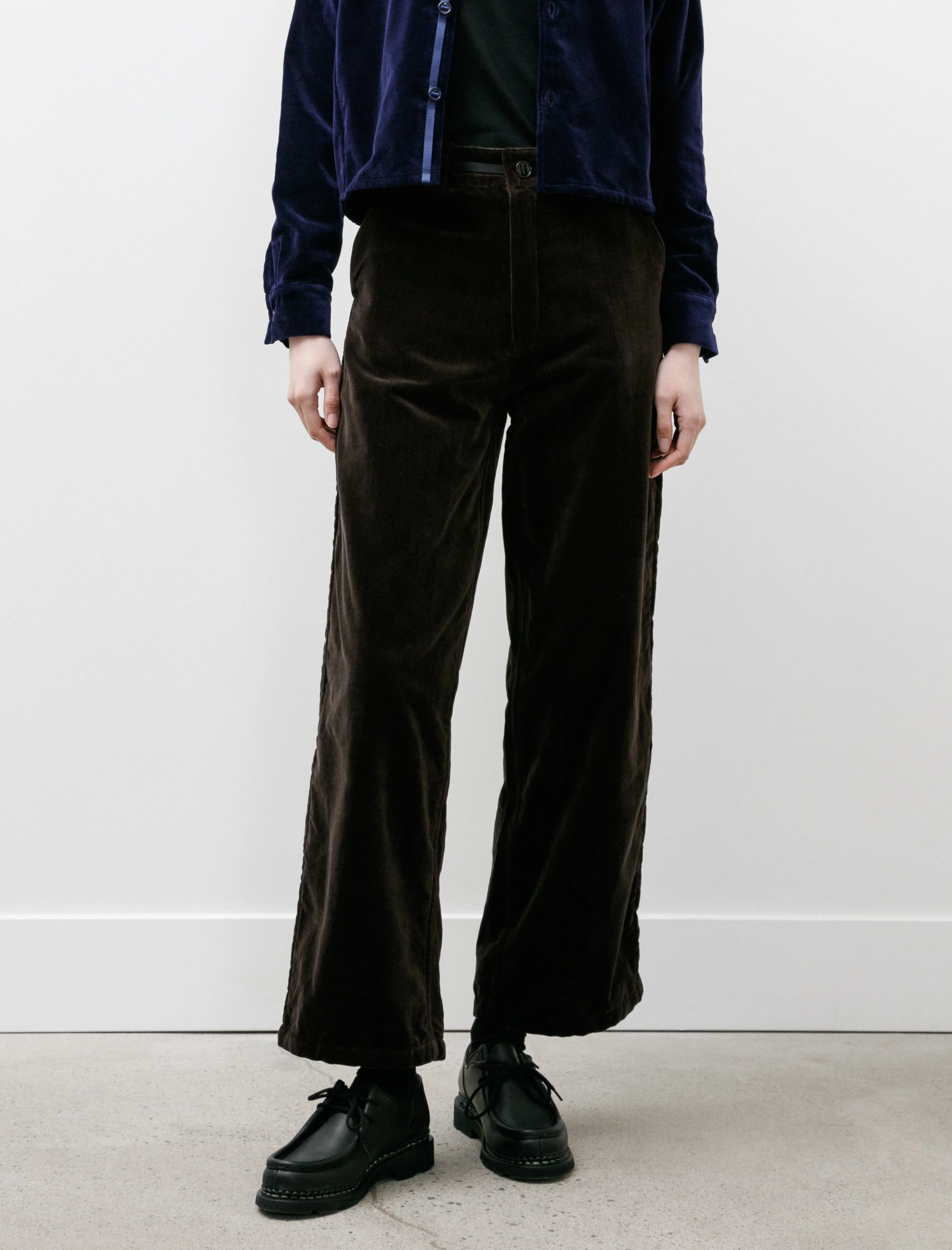 R17P4 High Waist Pants Shadow Velvet sold by SHOP NEIGHBOR product image thumbnail 2