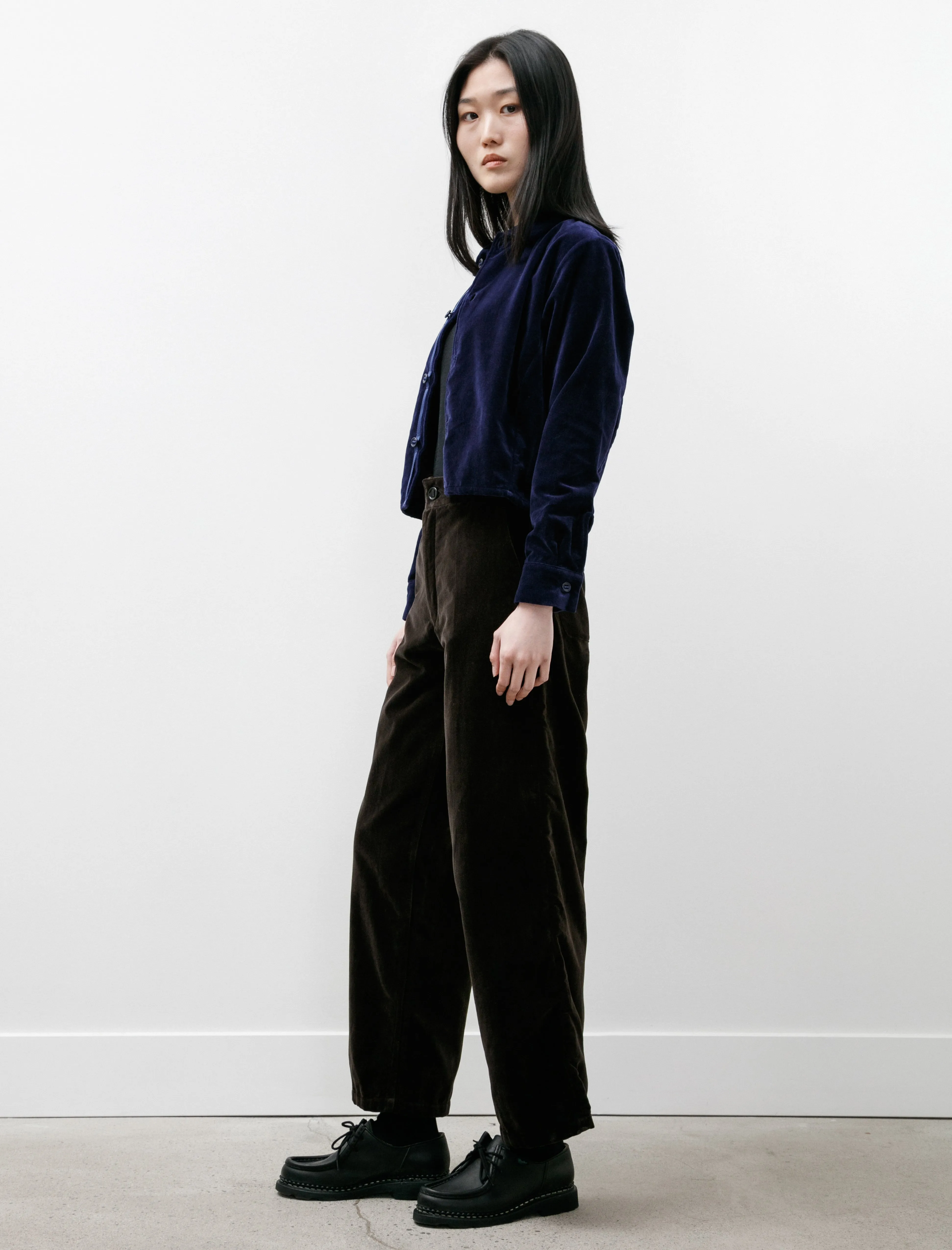 R17P4 High Waist Pants Shadow Velvet sold by SHOP NEIGHBOR product image thumbnail 3