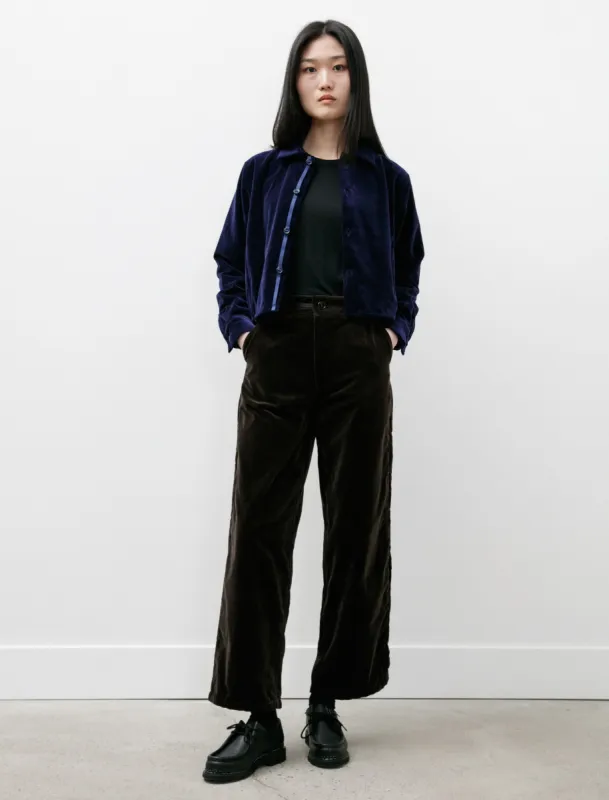 R17P4 High Waist Pants Shadow Velvet sold by SHOP NEIGHBOR