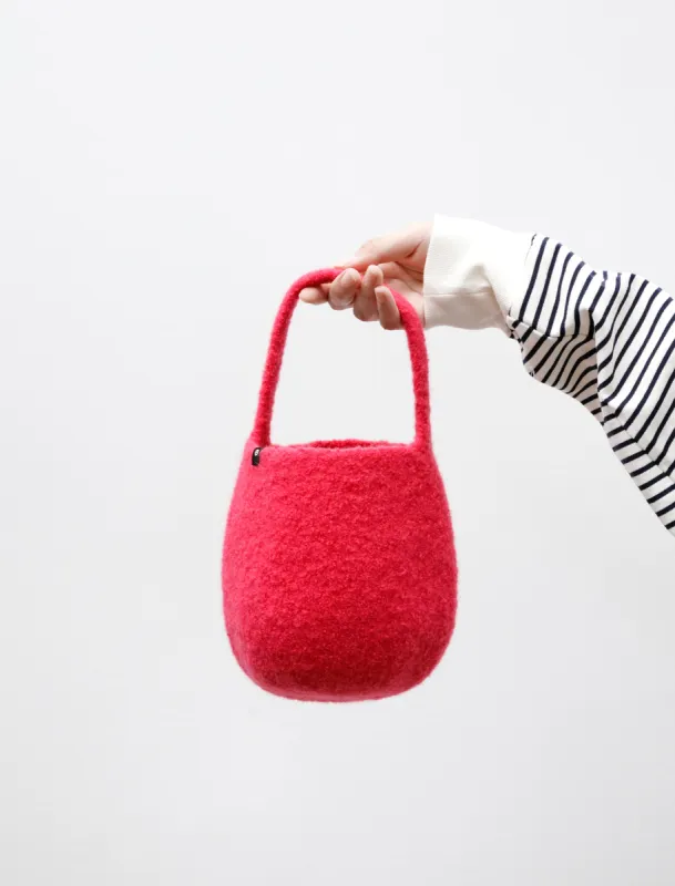Hand Ball Bag Raspberry made by SHOP NEIGHBOR